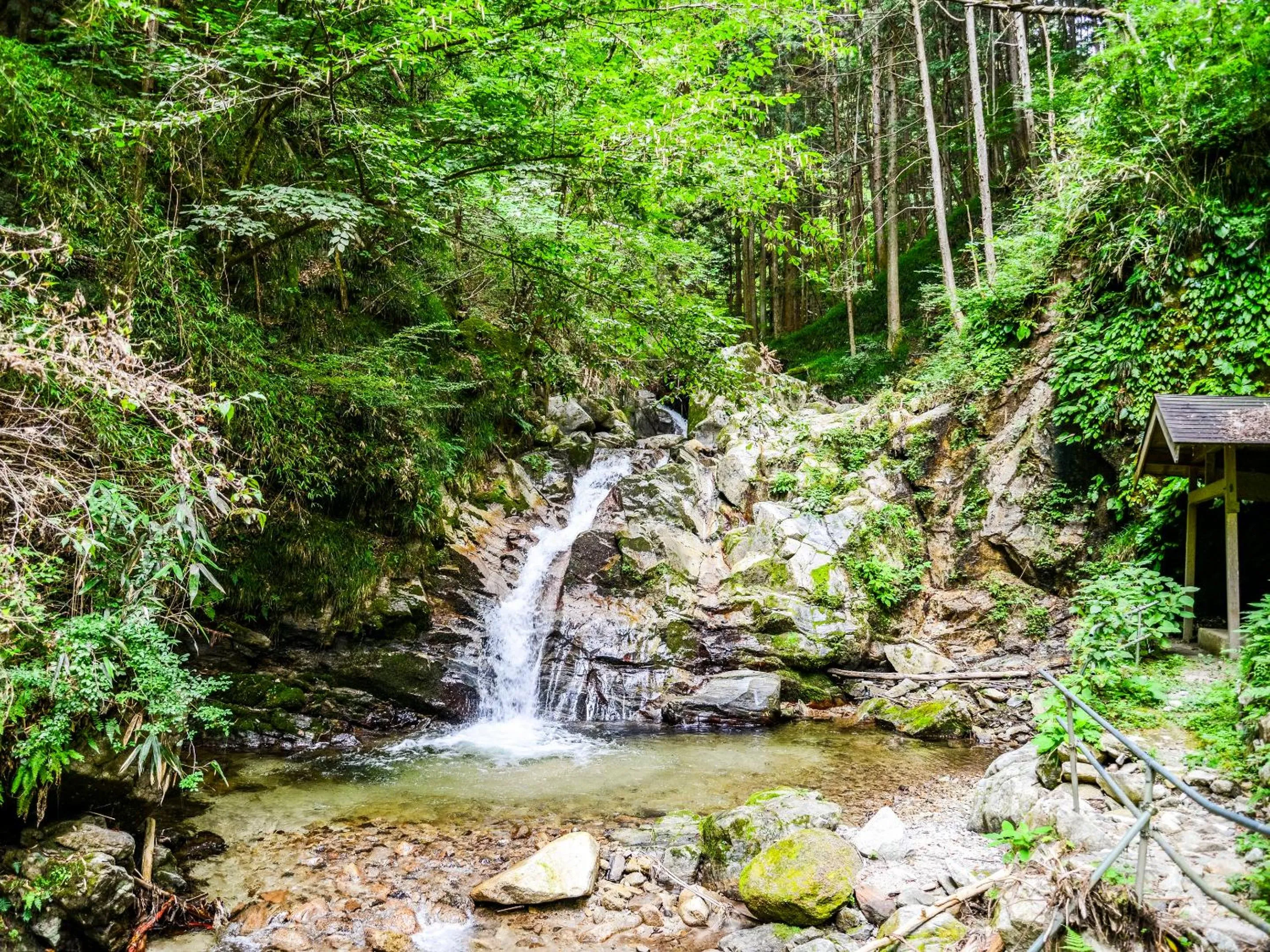 Natural landscape in Fudouonsen Sawaya