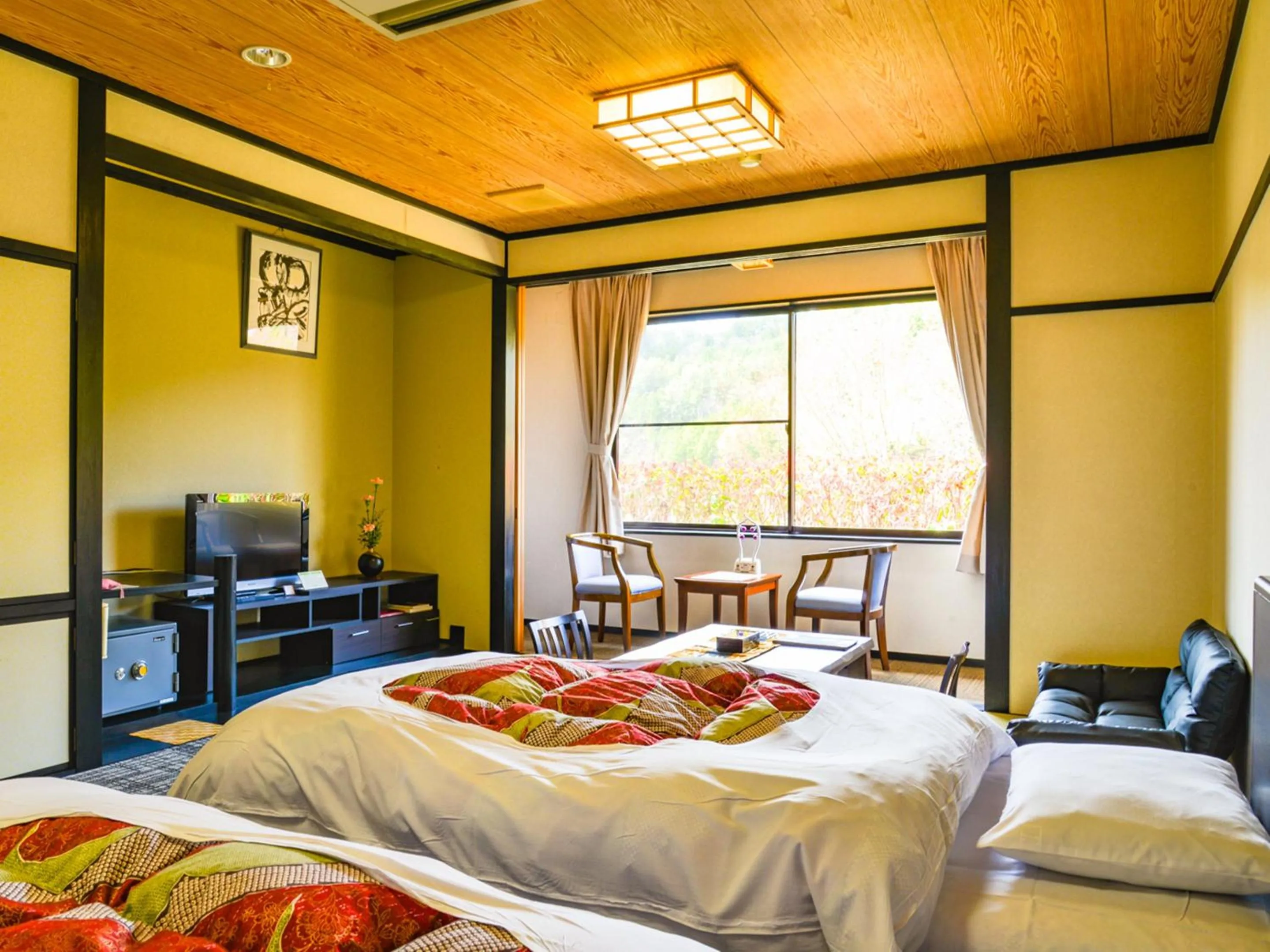 Photo of the whole room, Bed in Fudouonsen Sawaya