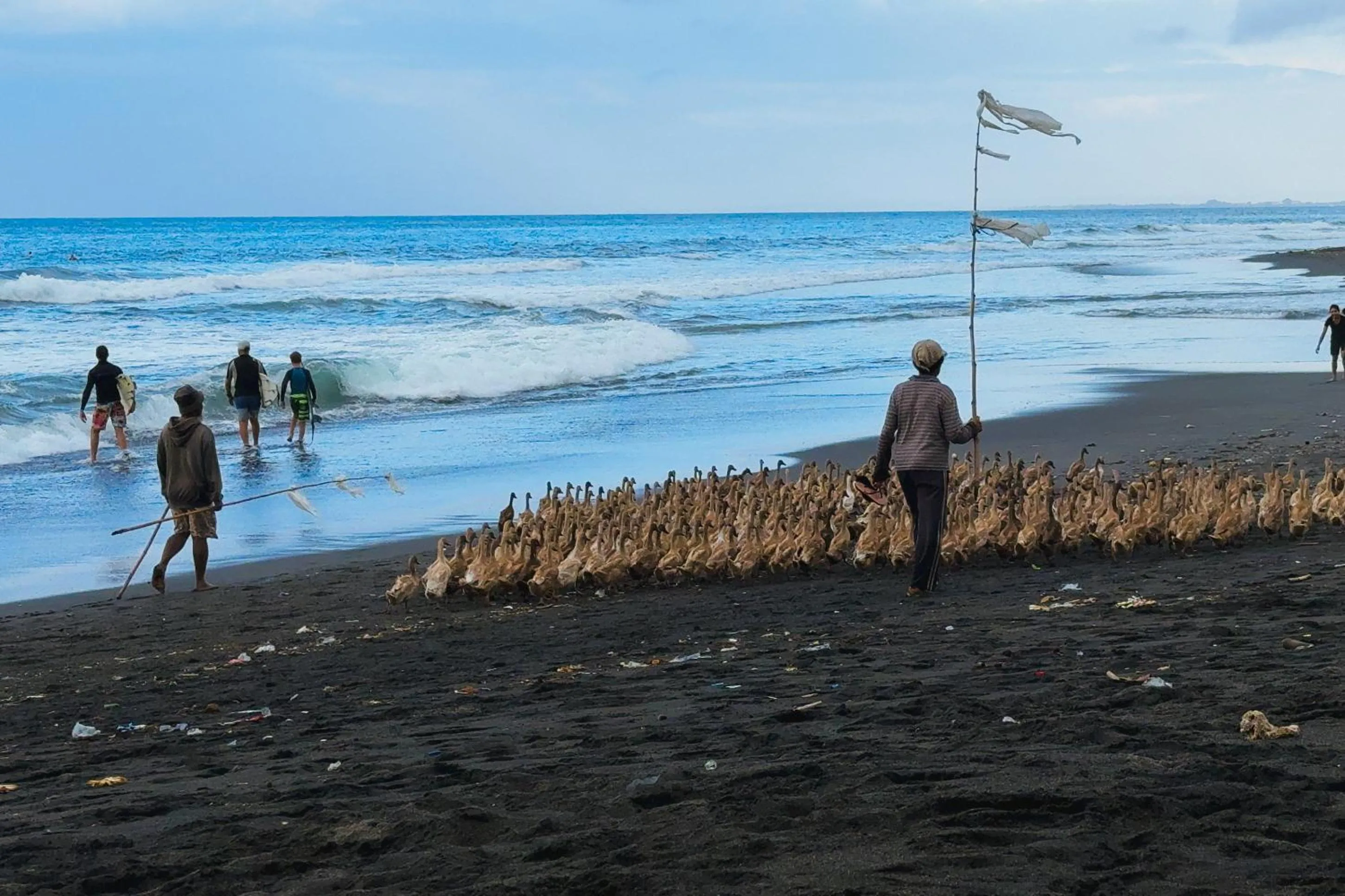 Beach in K Ko Surf Village at Keramas