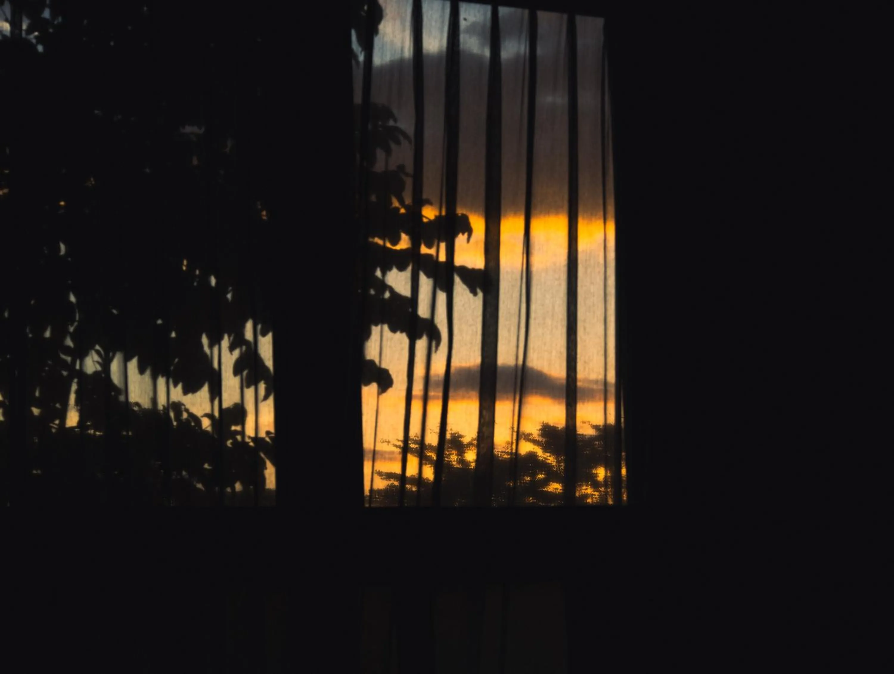 Sunset in K Ko Surf Village at Keramas