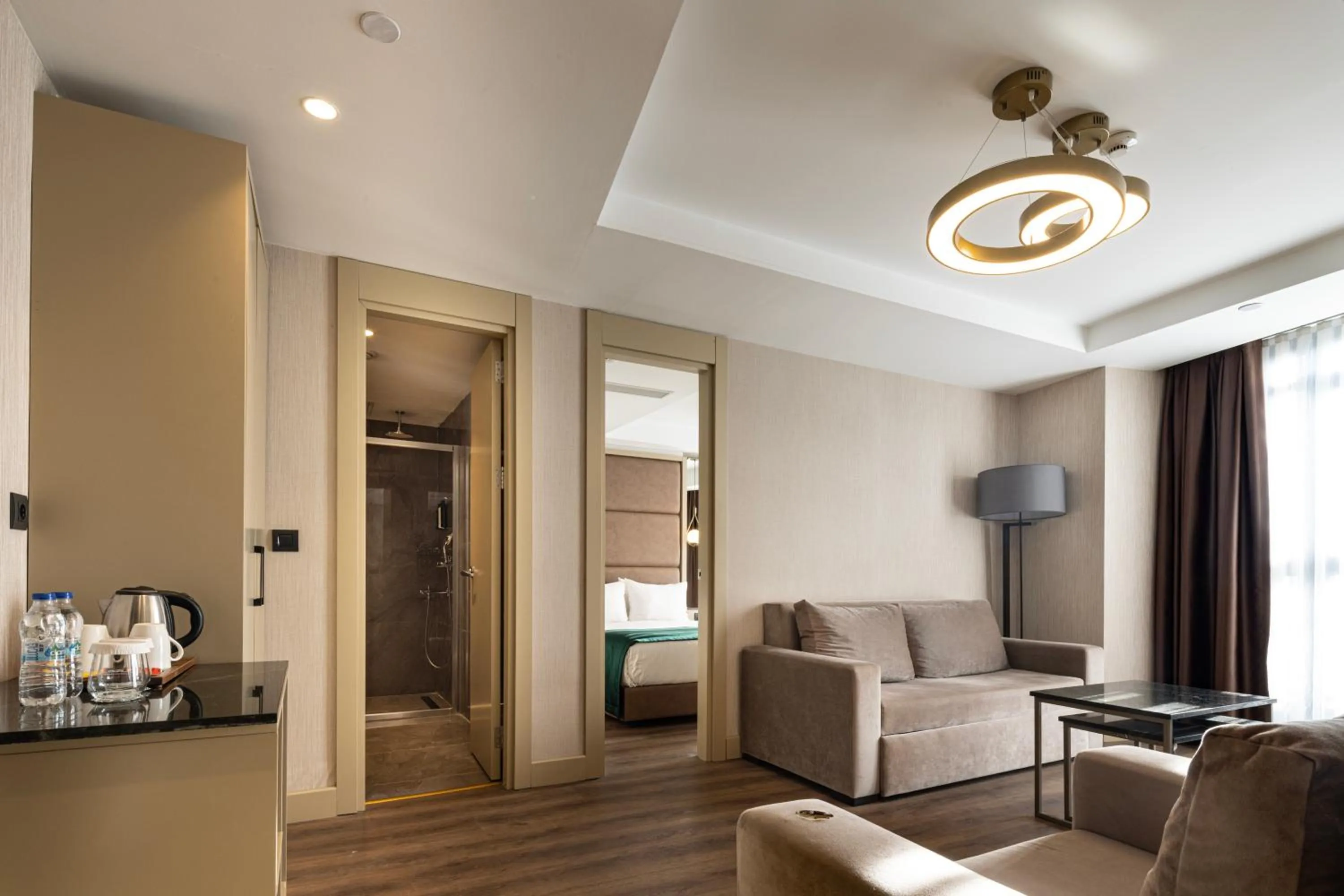 Seating area, Bed in THE NEST HOTEL