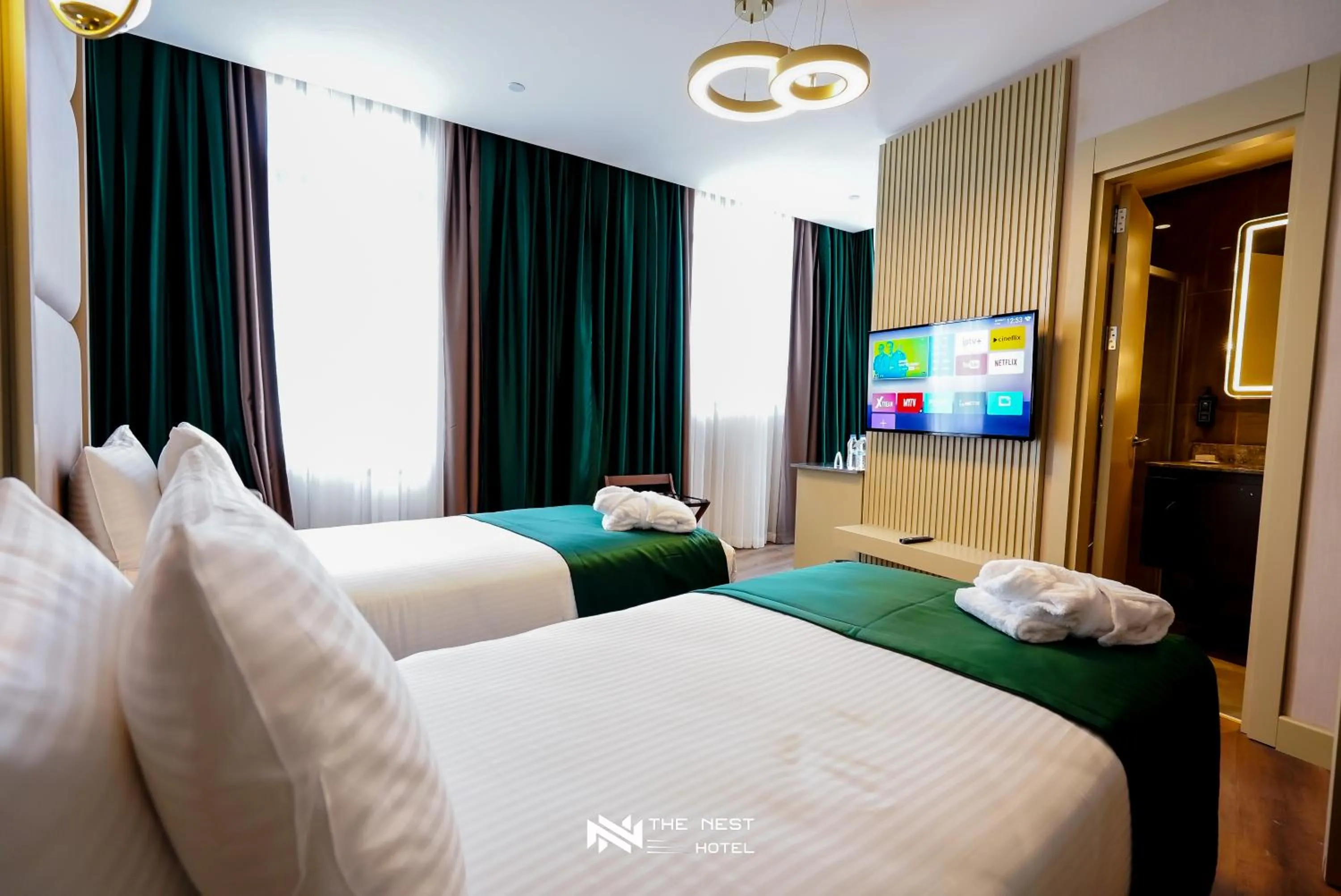 Photo of the whole room, Bed in THE NEST HOTEL