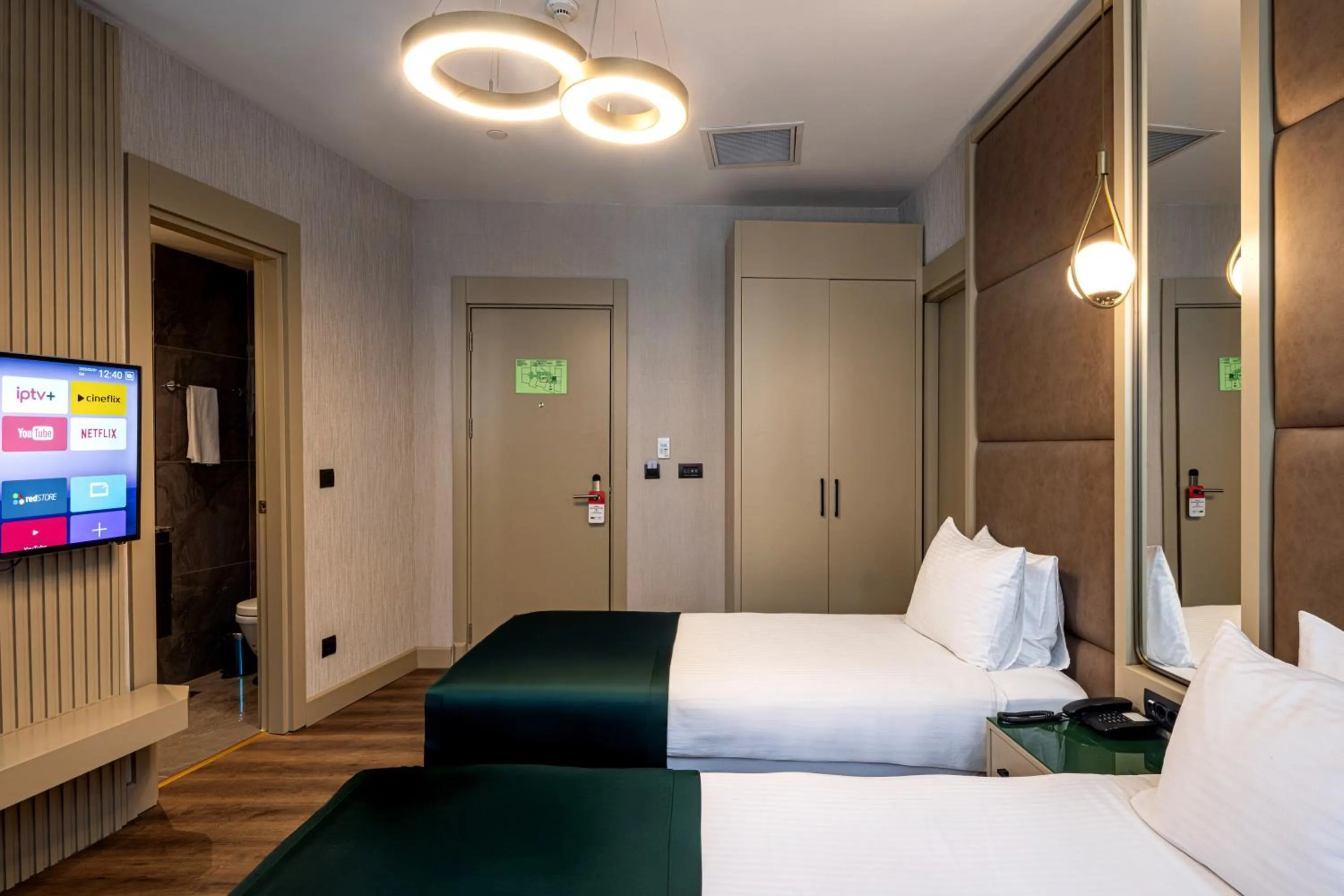 Shower, Bed in THE NEST HOTEL