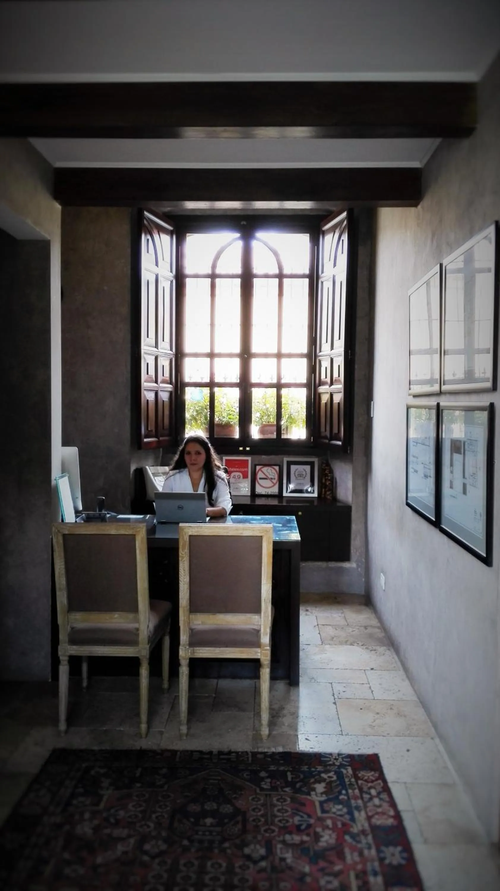 Lobby or reception in San Rafael Hotel