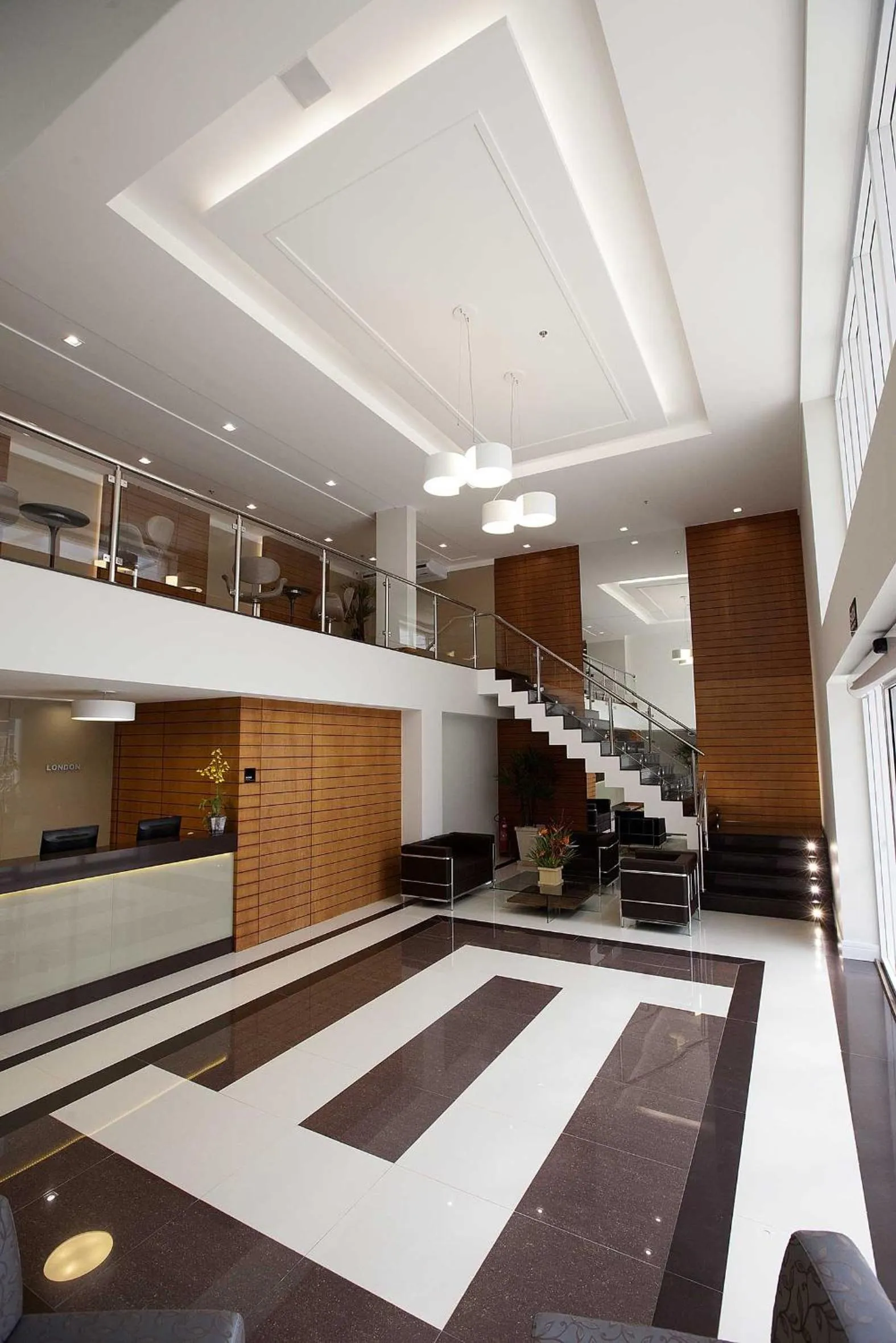 Lobby or reception in Intercity Teresópolis