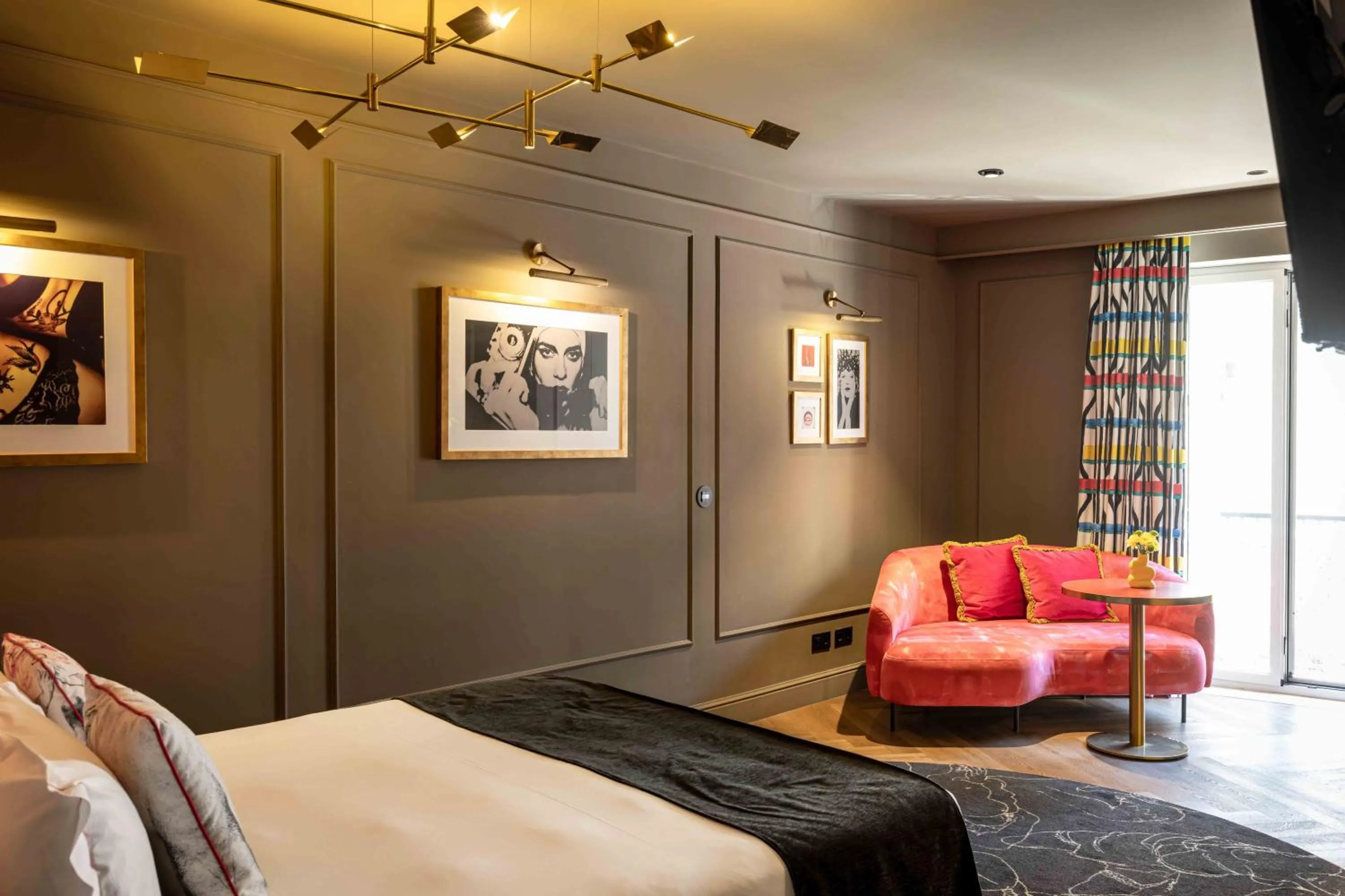 Decorative detail, Bed in Upon Angels - Adults Only