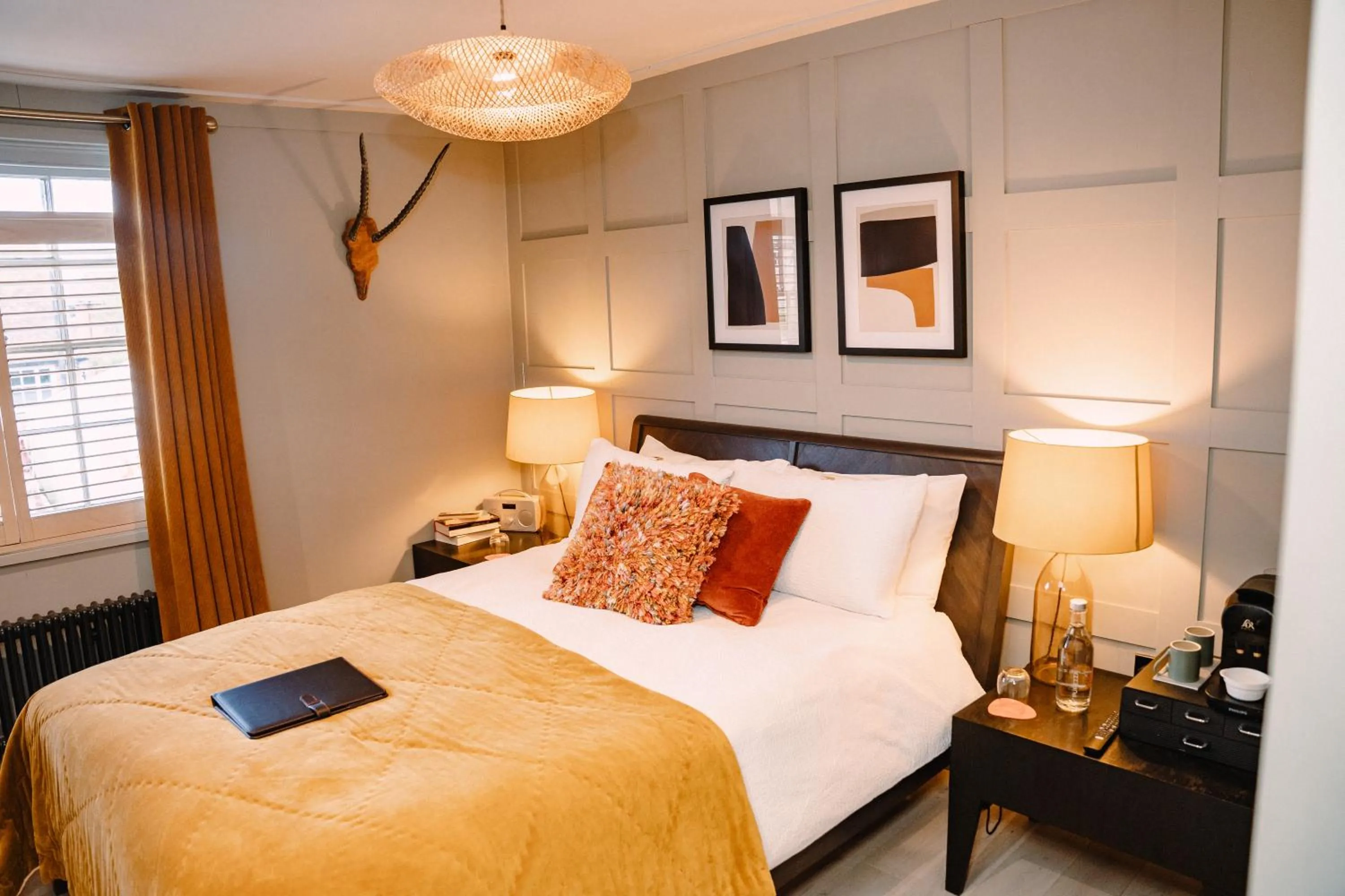 Bedroom in The Print House Inn