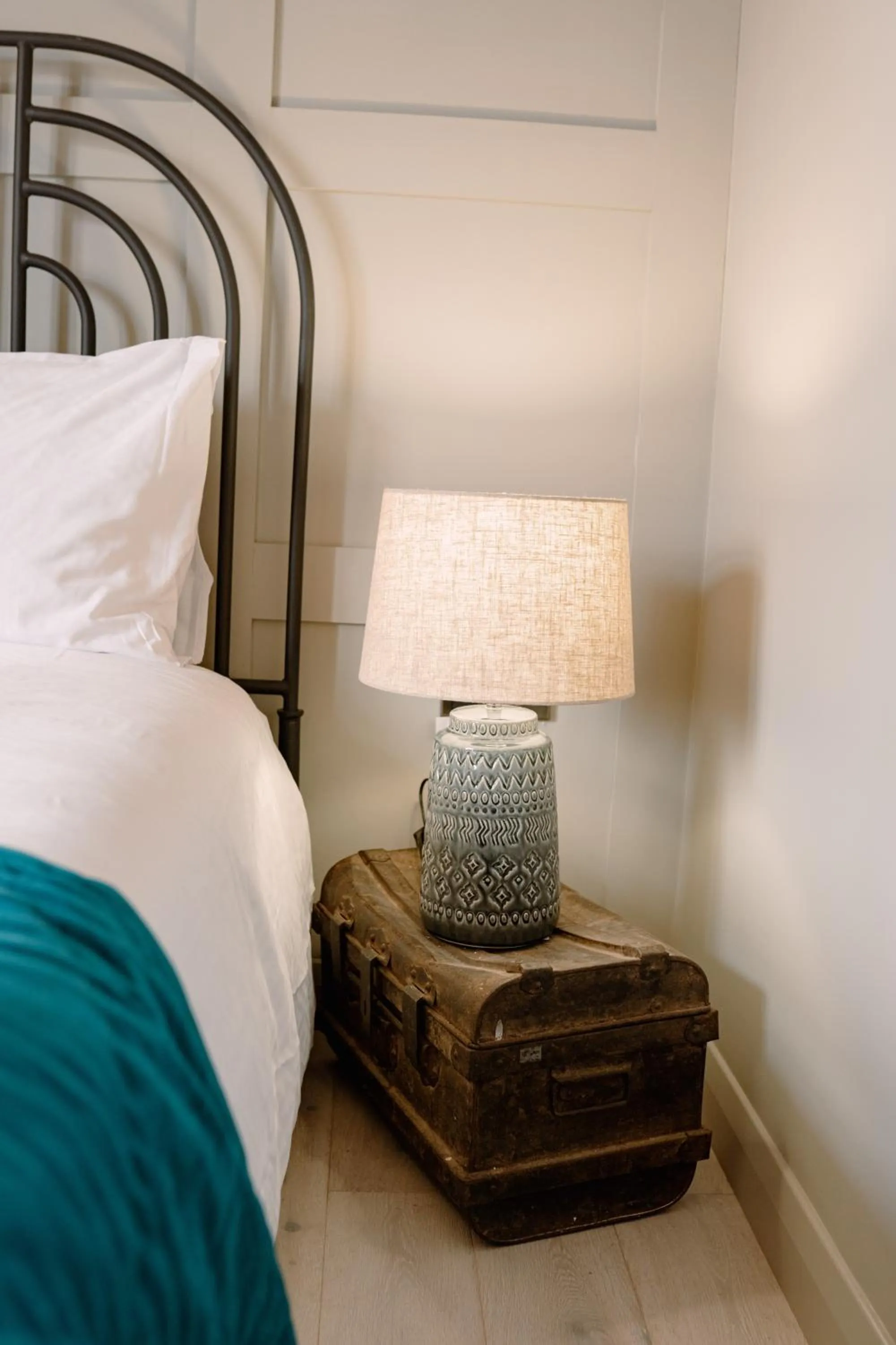 Bed in The Print House Inn