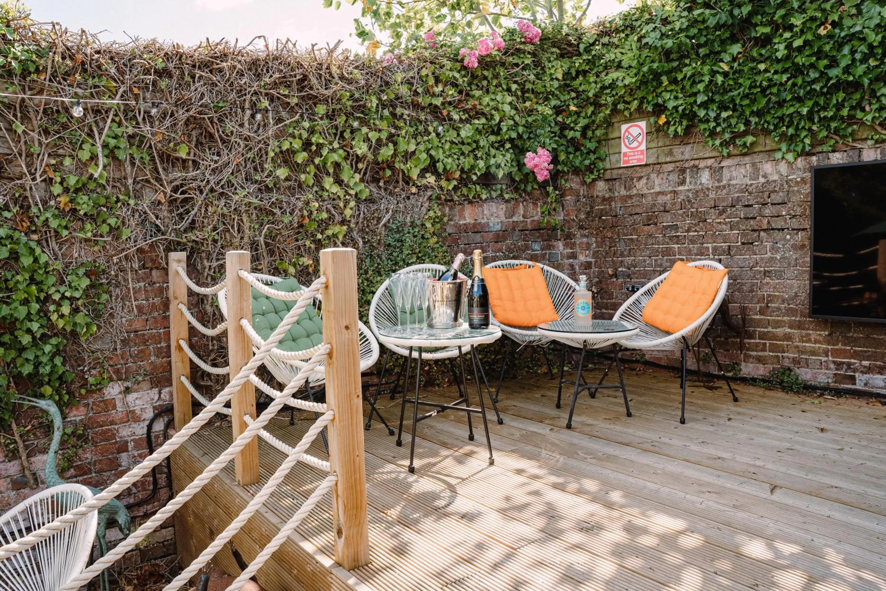 Garden in The Print House Inn