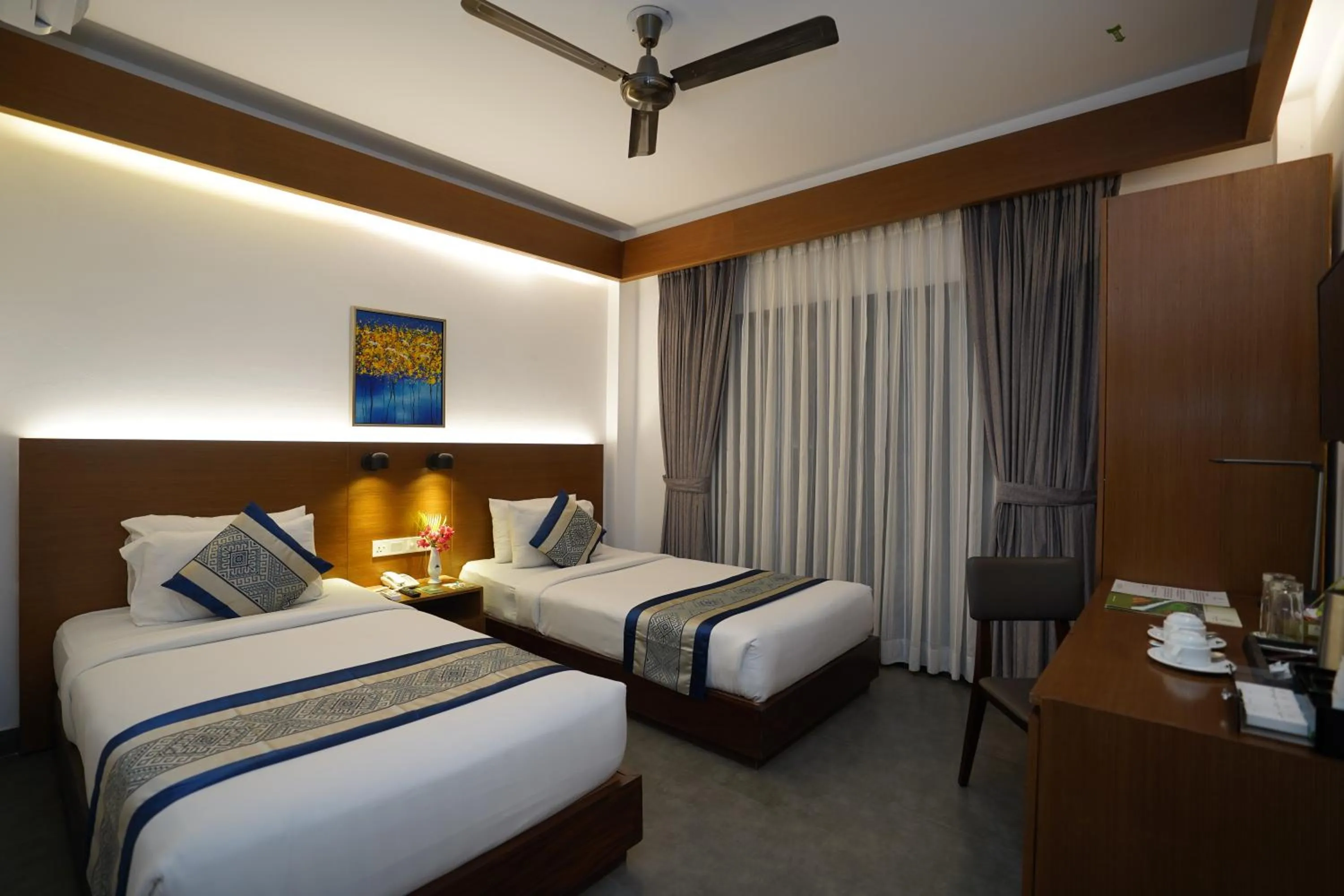 Bed in Dream Square Resort