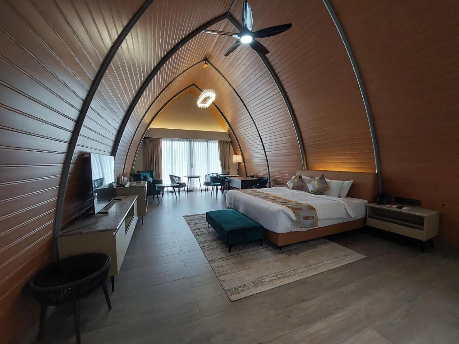 Bed in Dream Square Resort