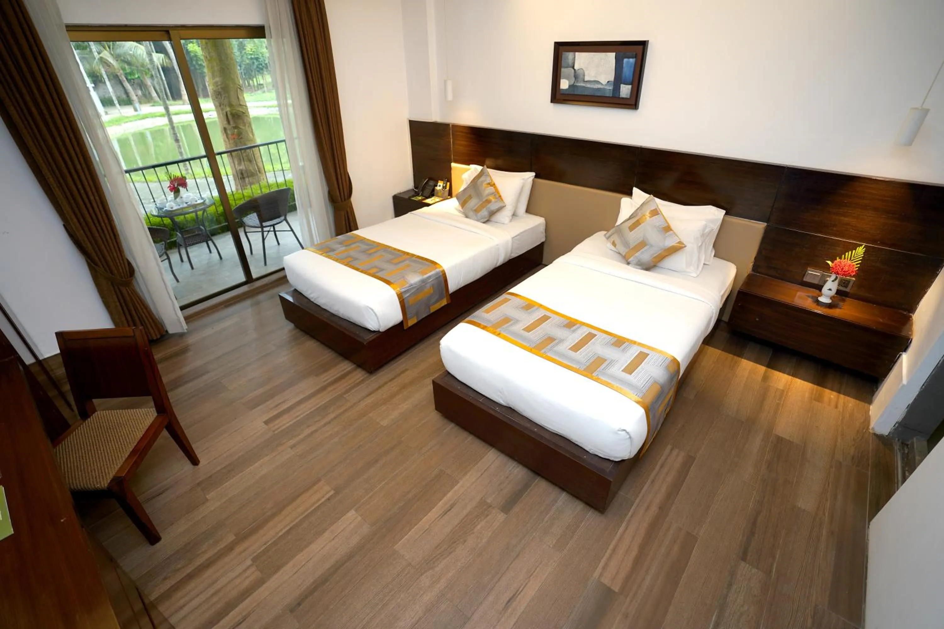 Bed in Dream Square Resort