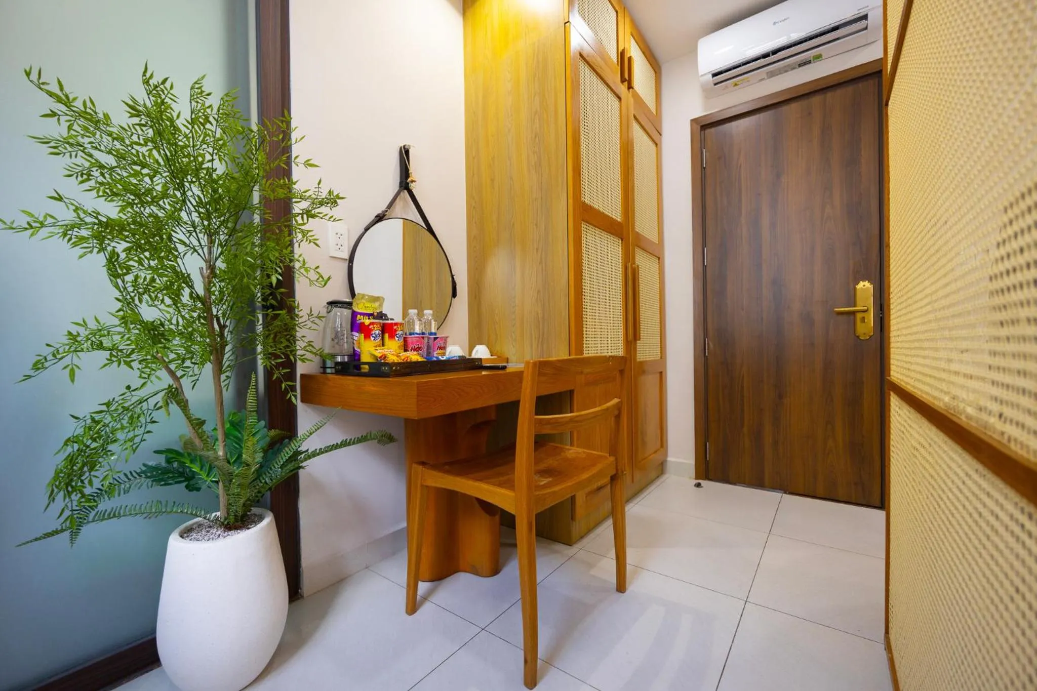 Seating area in Lotus Home Cafe