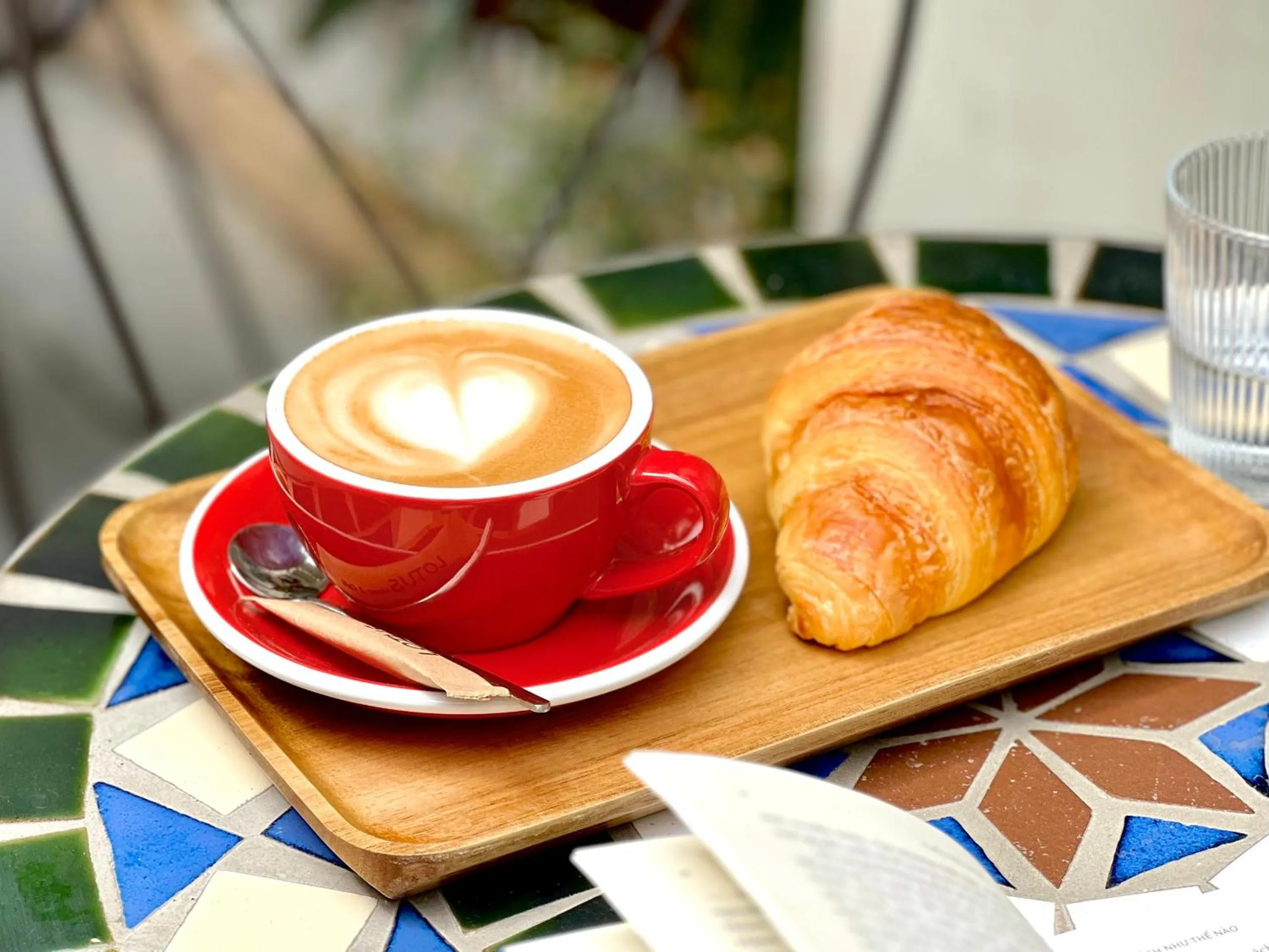 Breakfast in Lotus Home Cafe