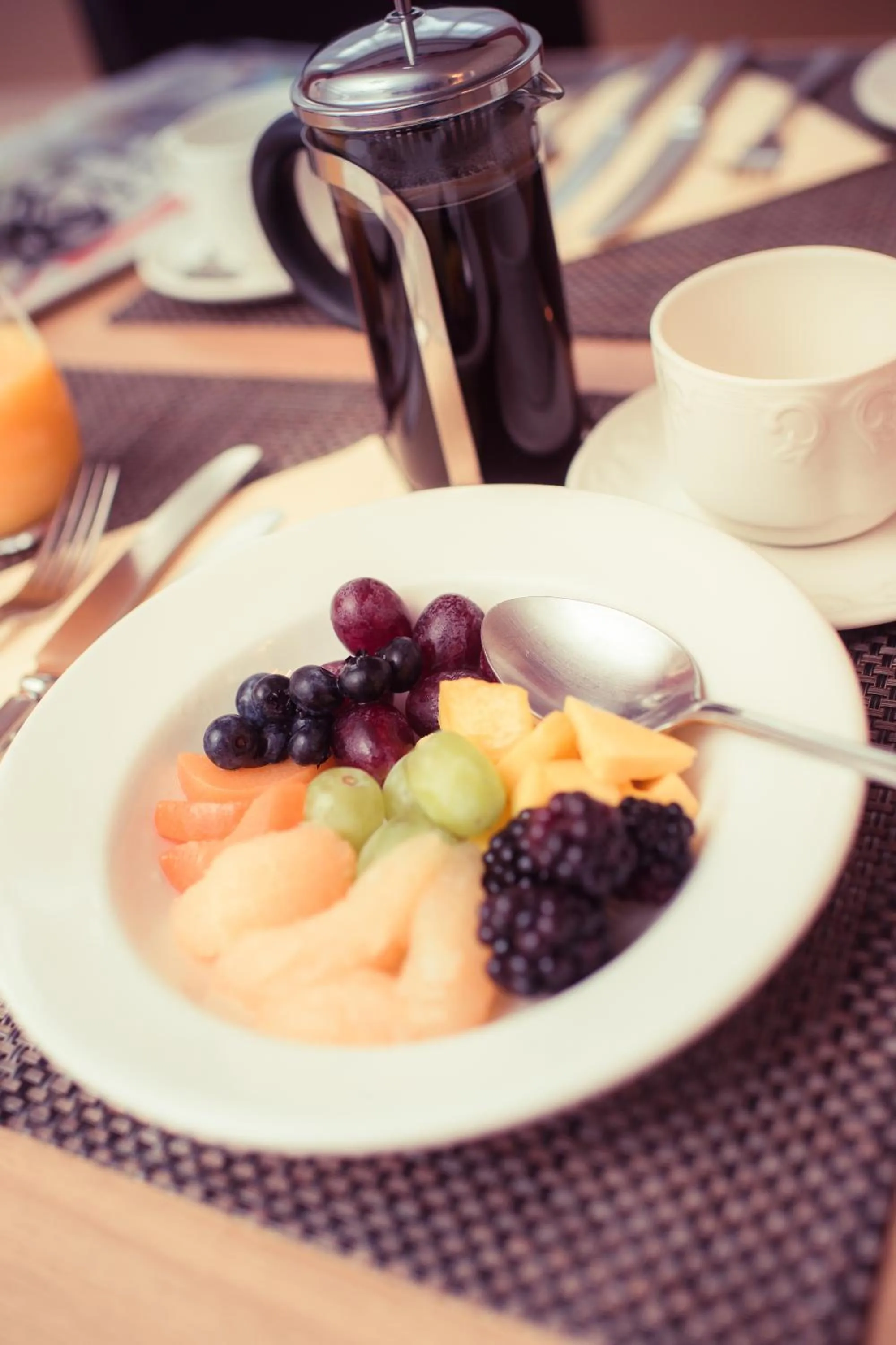 Food close-up in Richmond Hotel