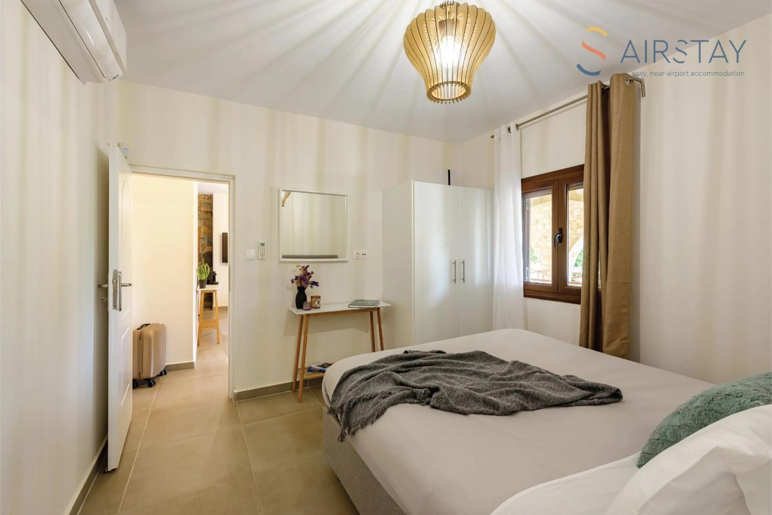 Bed in Ryze Apartments Airport by Airstay