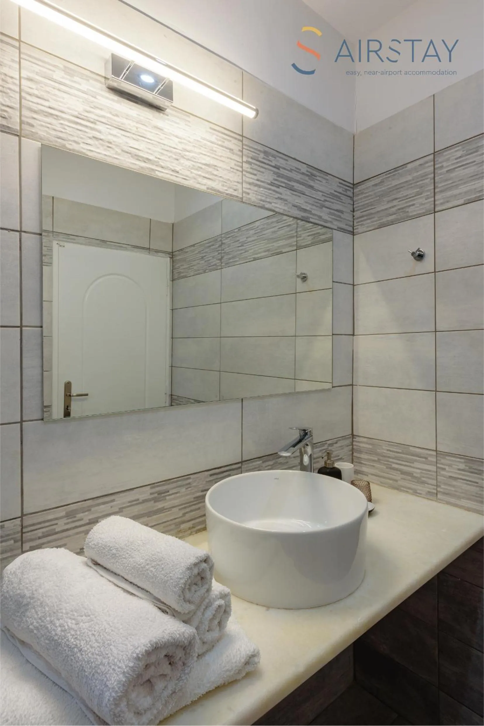 Bathroom in Ryze Apartments Airport by Airstay