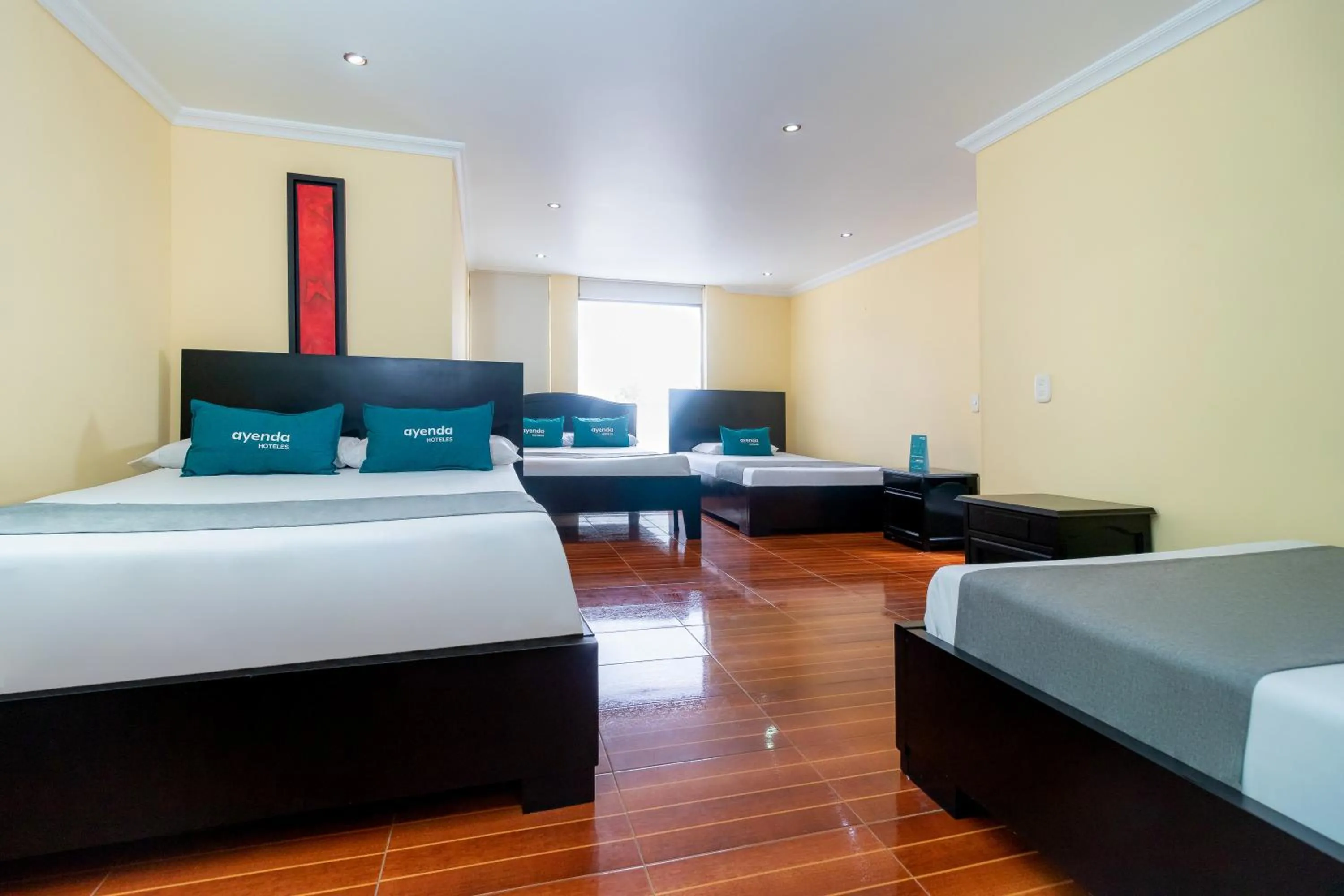 Bed in Hotel Ayenda Normandy