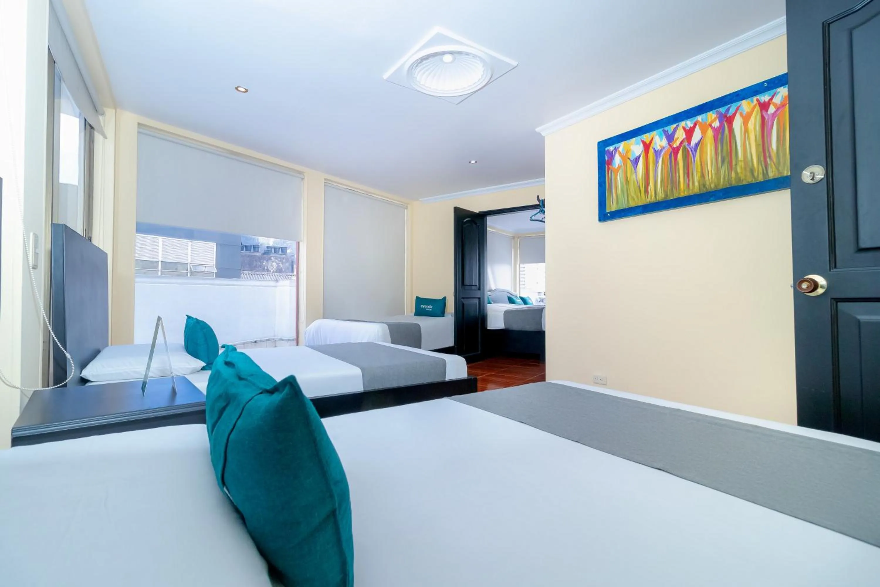 Bed in Hotel Ayenda Normandy