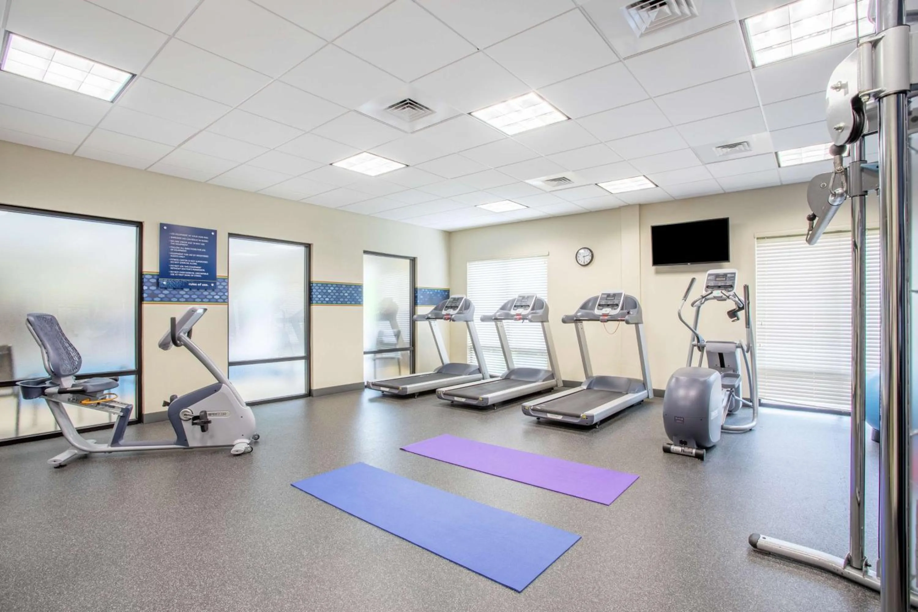 Fitness centre/facilities in Hampton Inn Philadelphia/Voorhees