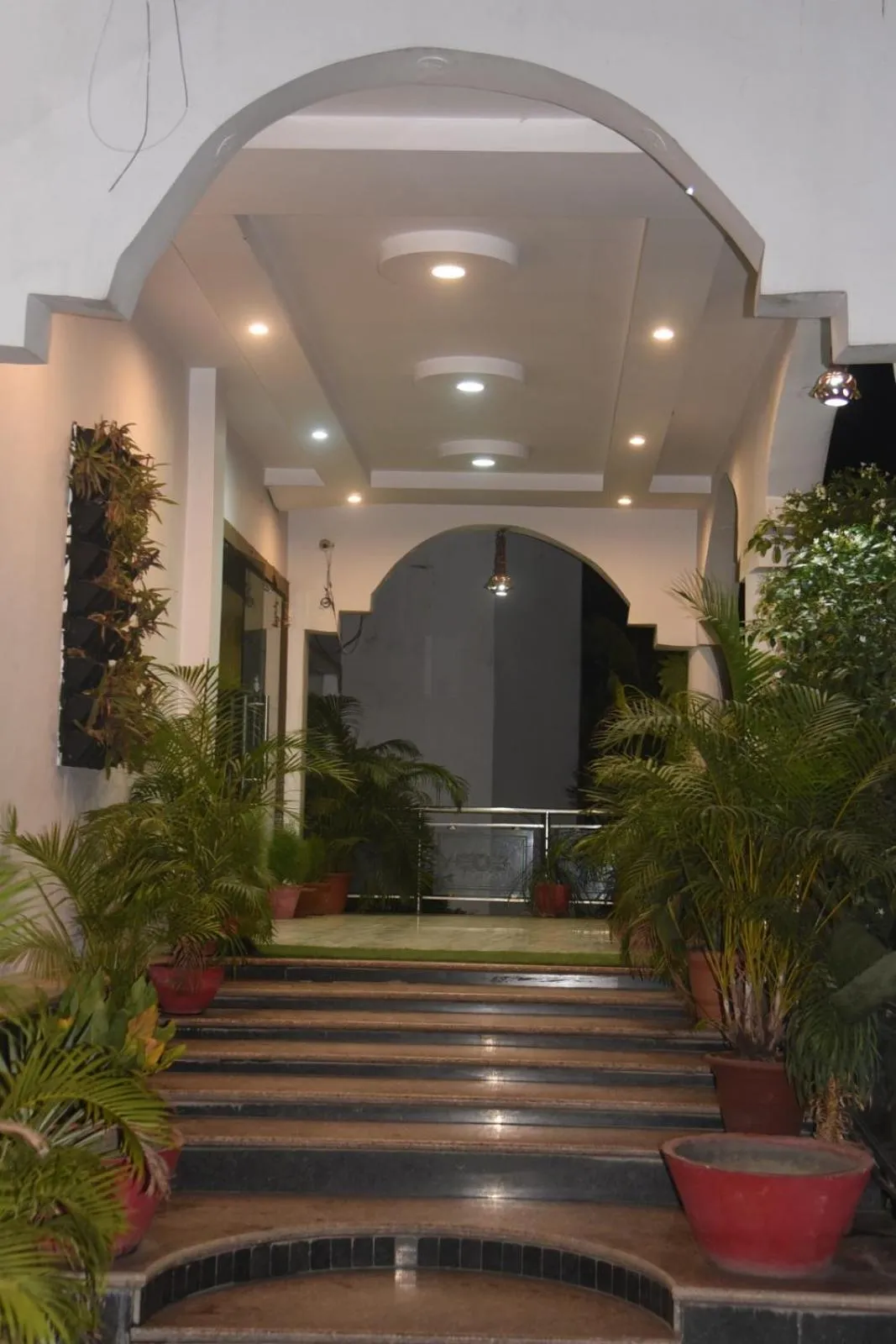 Facade/entrance in Hotel Udika Palace