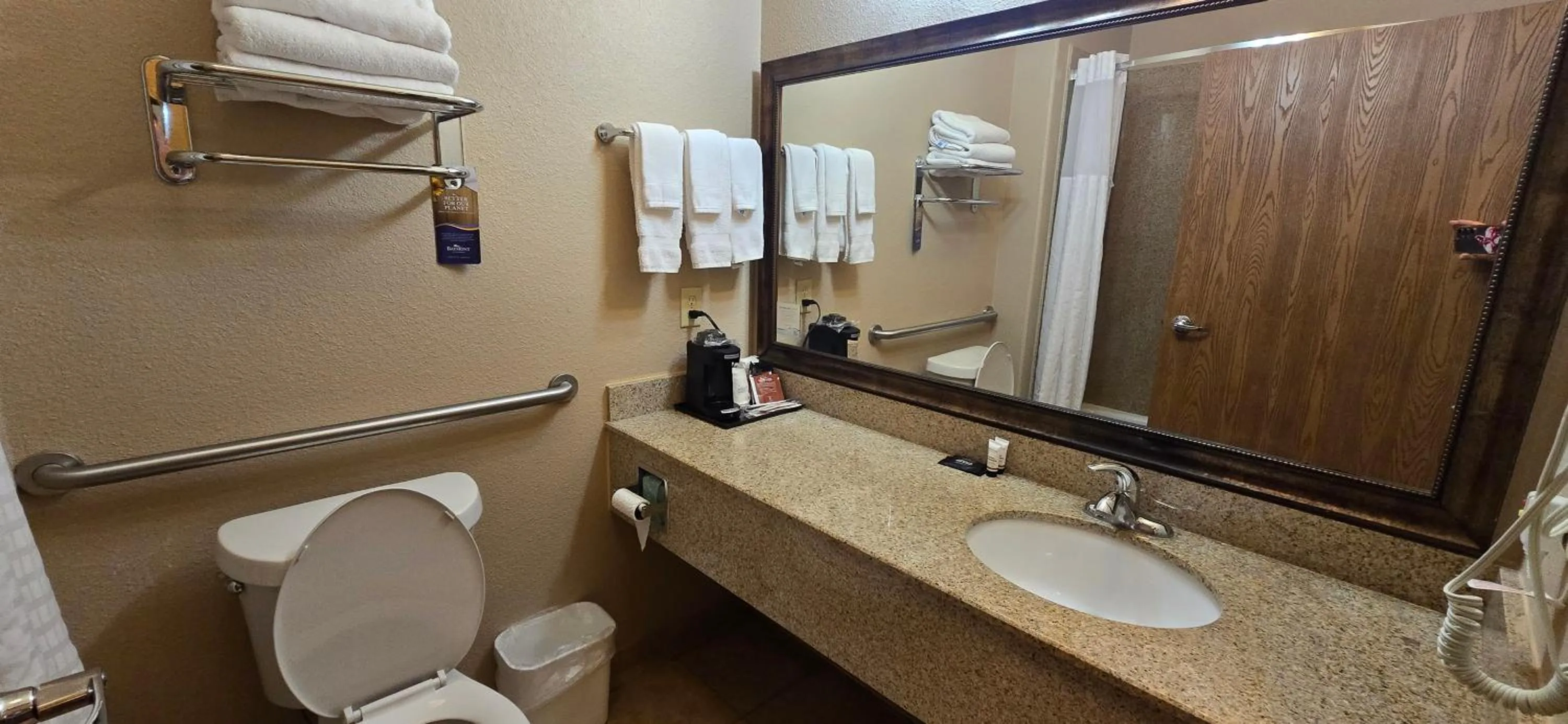 Bathroom in Baymont by Wyndham Cuero