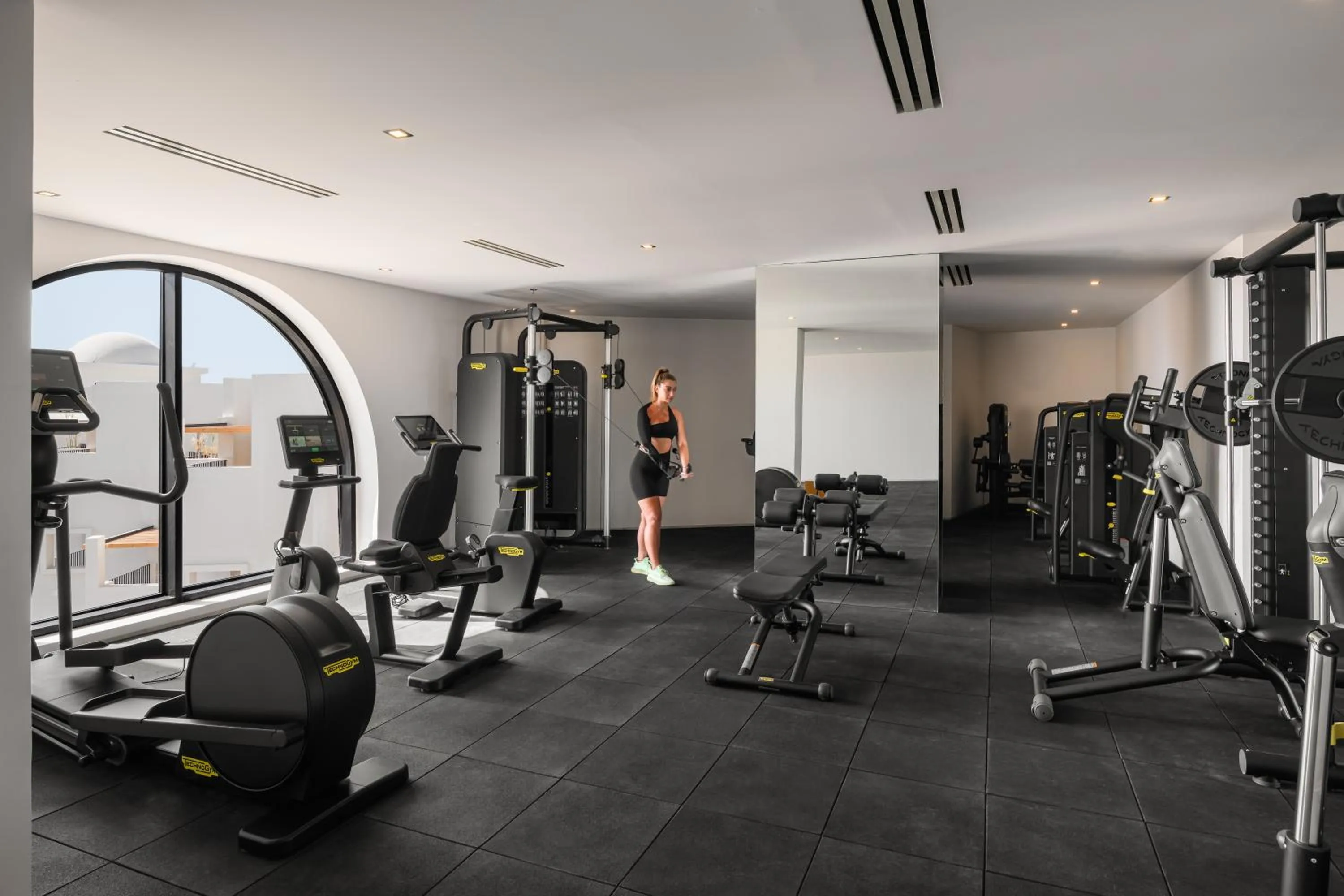 Fitness centre/facilities in Serry Beach Resort