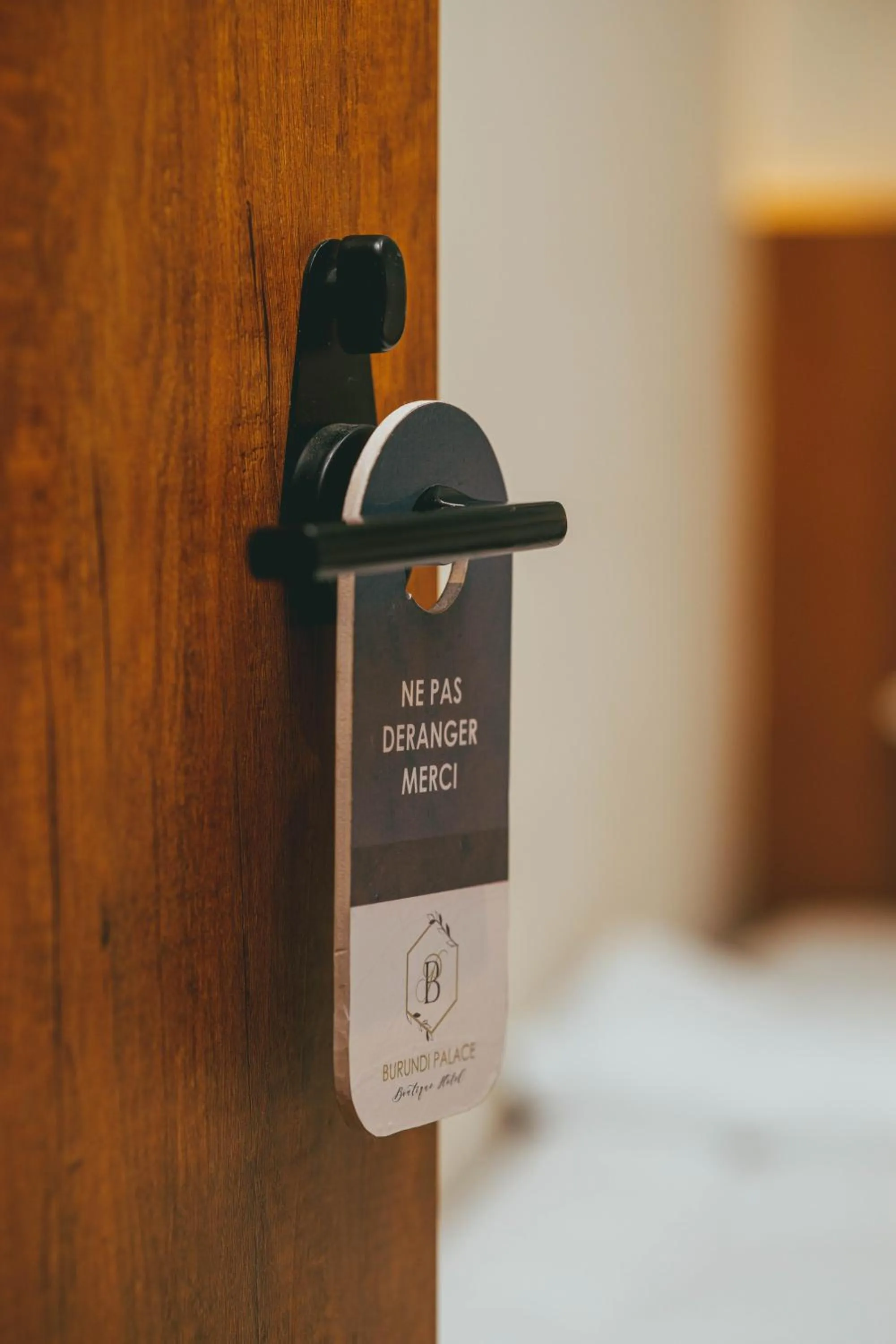 Bed in Burundi Palace Boutique Hotel