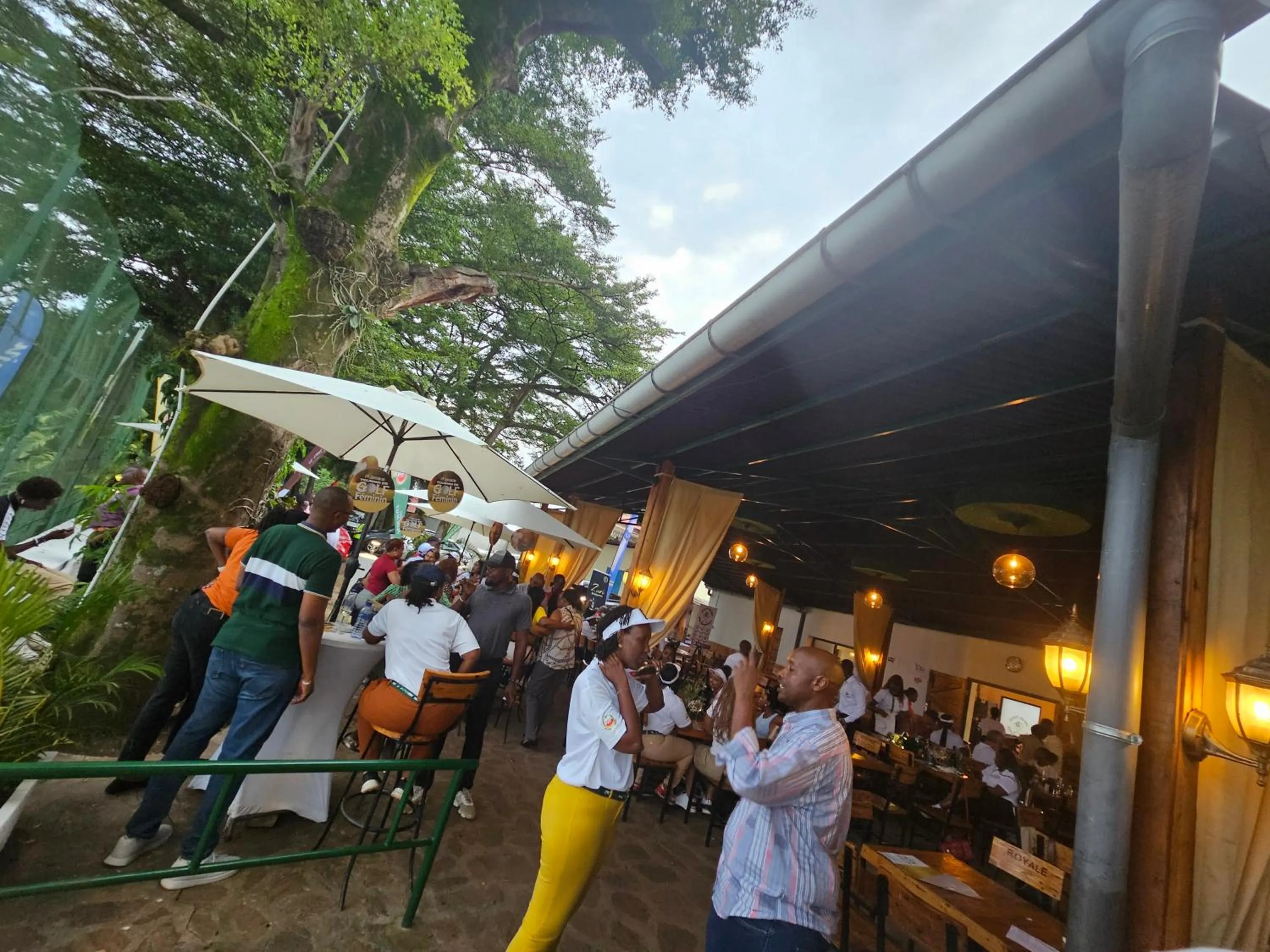 Golfcourse in Burundi Palace Boutique Hotel