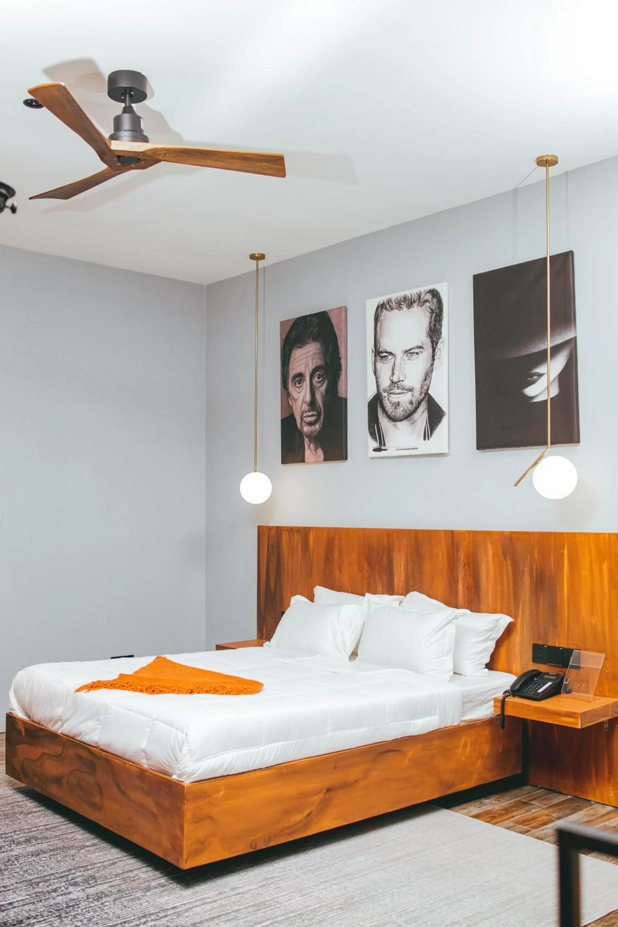 Bed in Burundi Palace Boutique Hotel