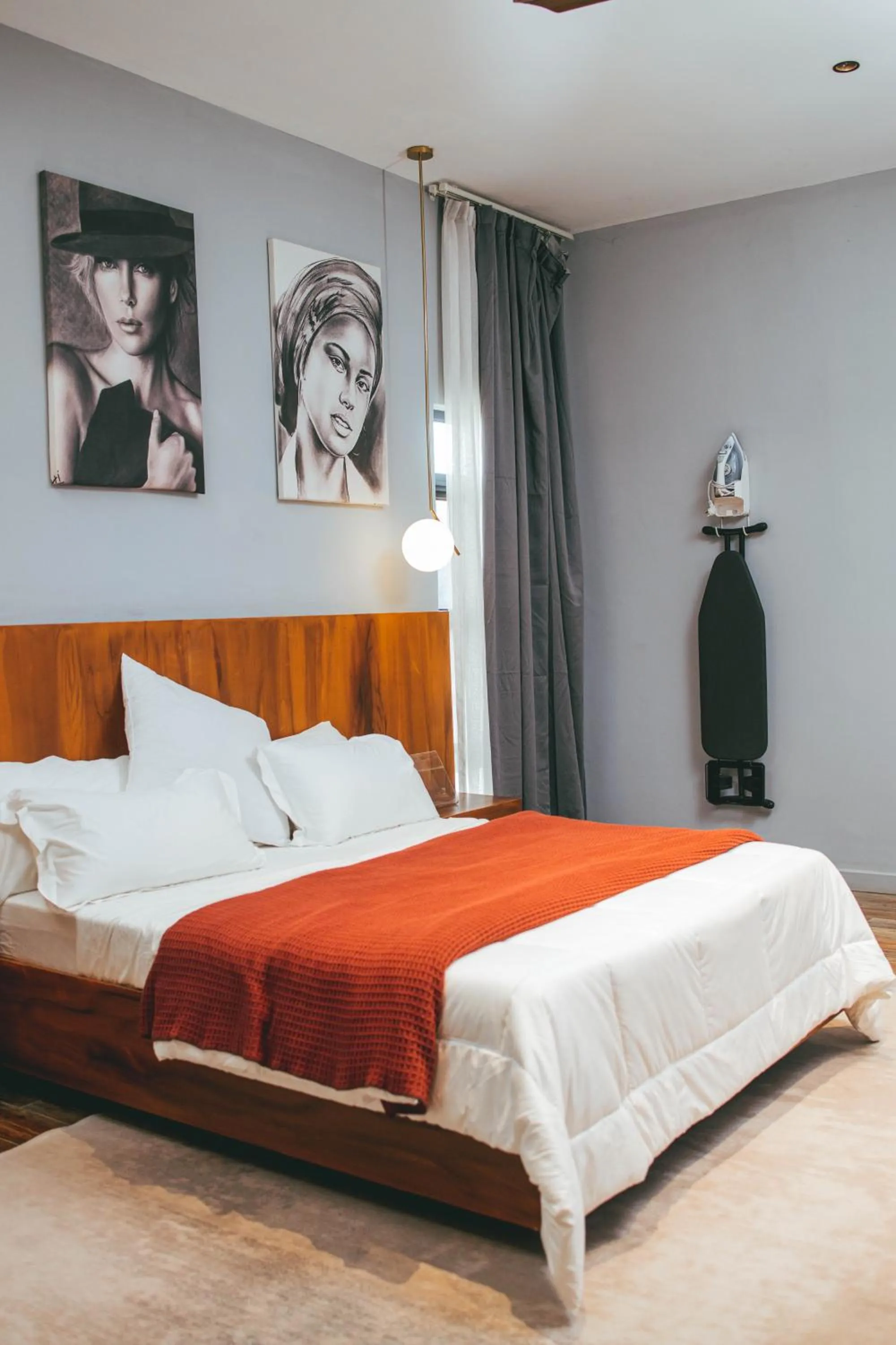 Bed in Burundi Palace Boutique Hotel