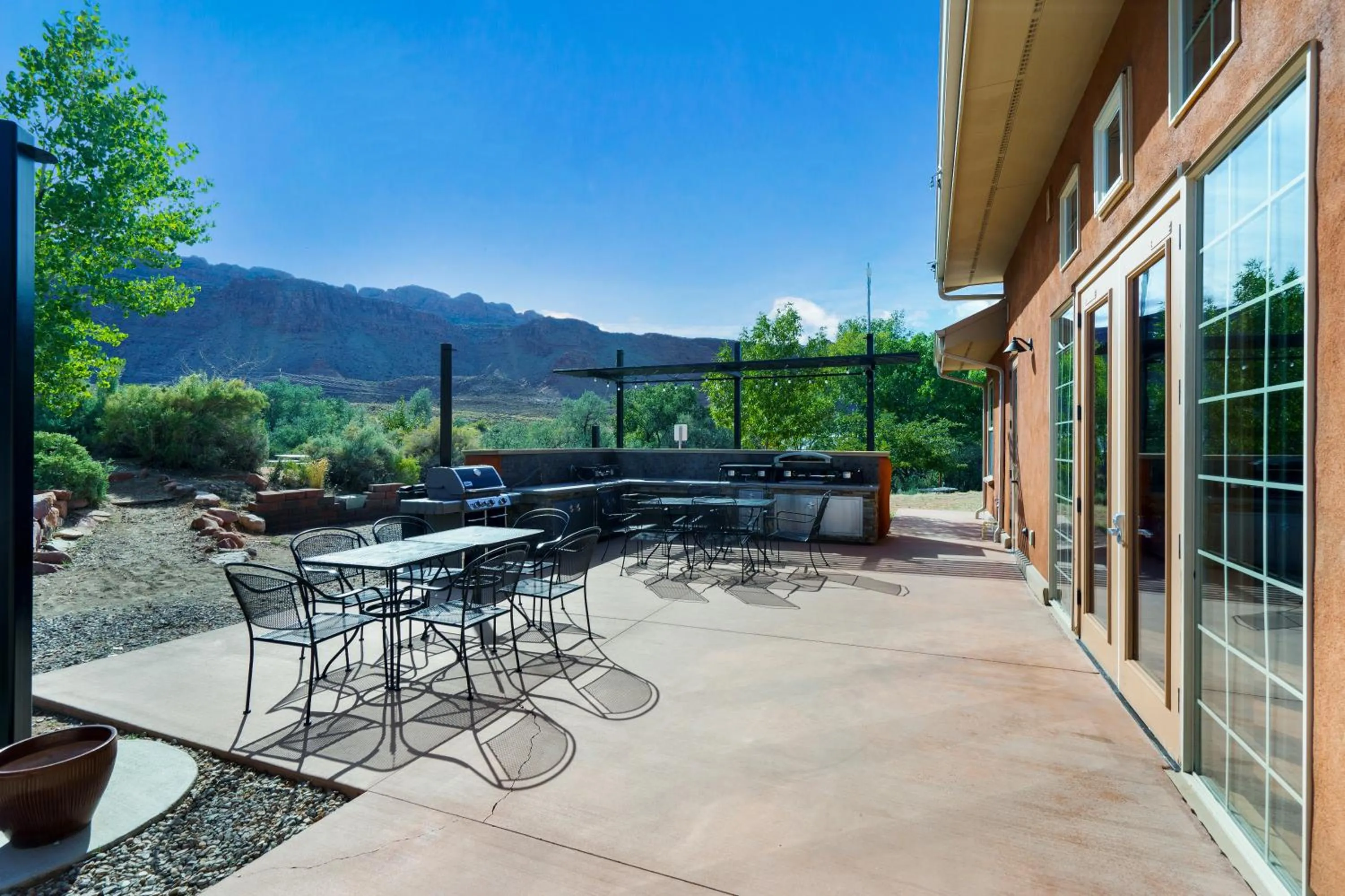 Patio in HTR Moab