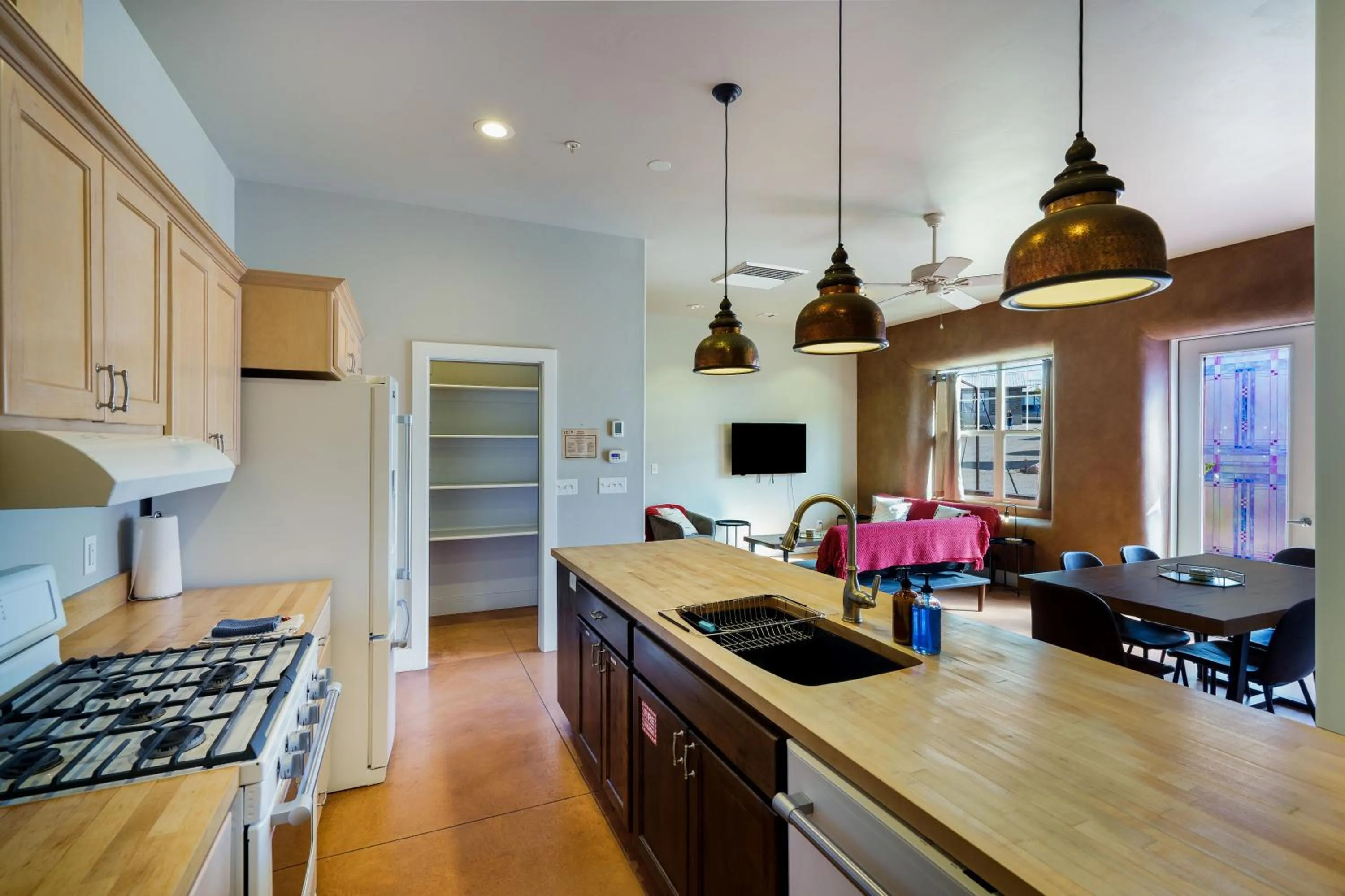 Living room in HTR Moab