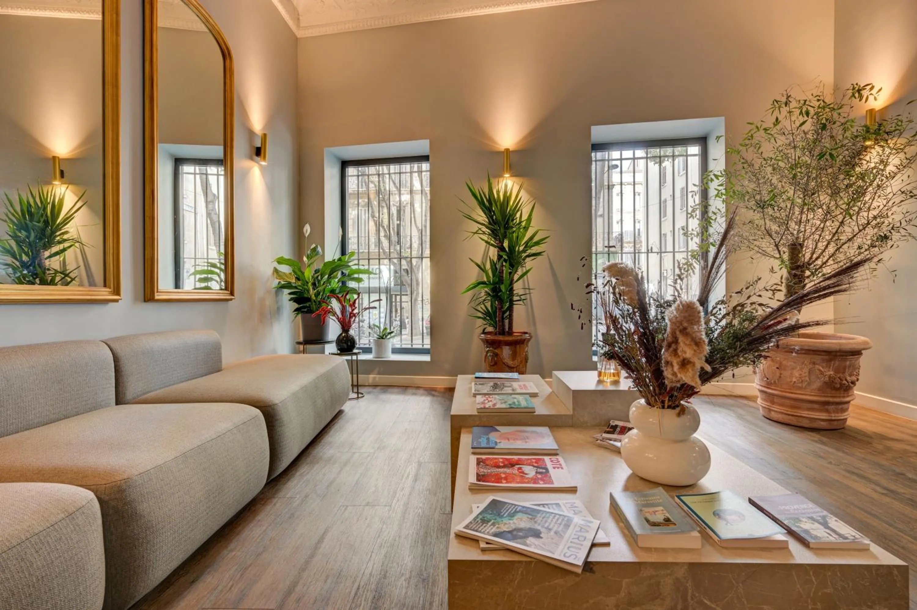 Lobby or reception in Boutique Hôtel Provencia
