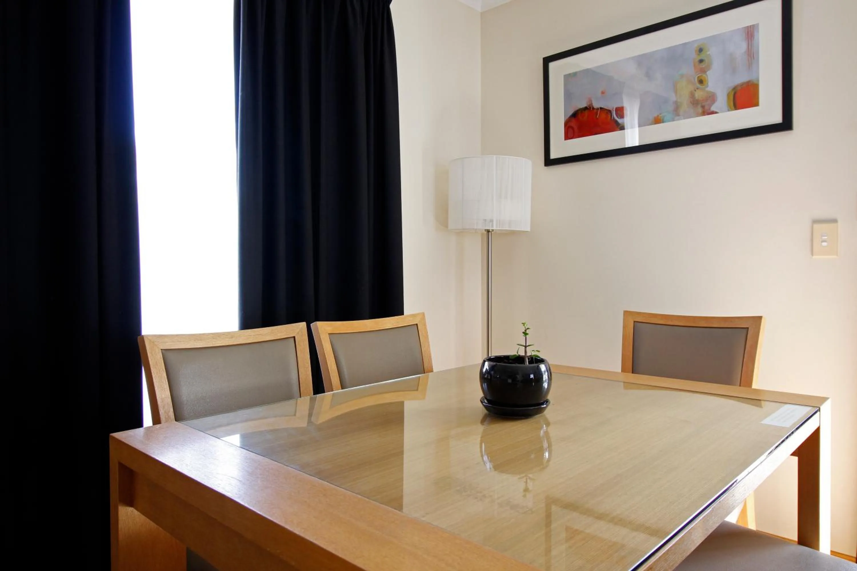 Dining area in Cape Jervis Holiday Units