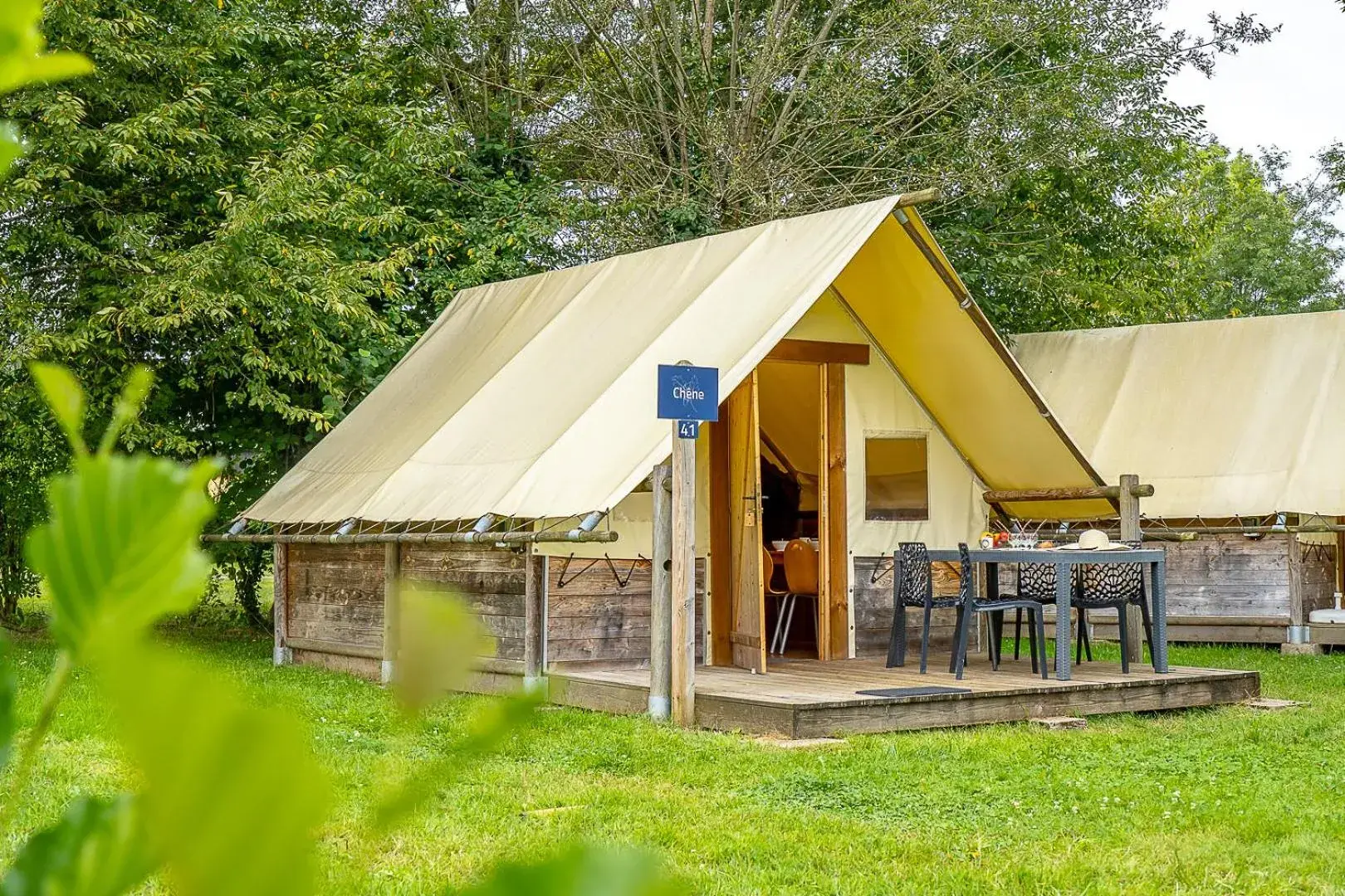 Tent in Camping Les Ballastières - Vosges du Sud Tent in Camping Les Ballastières - Vosges du Sud