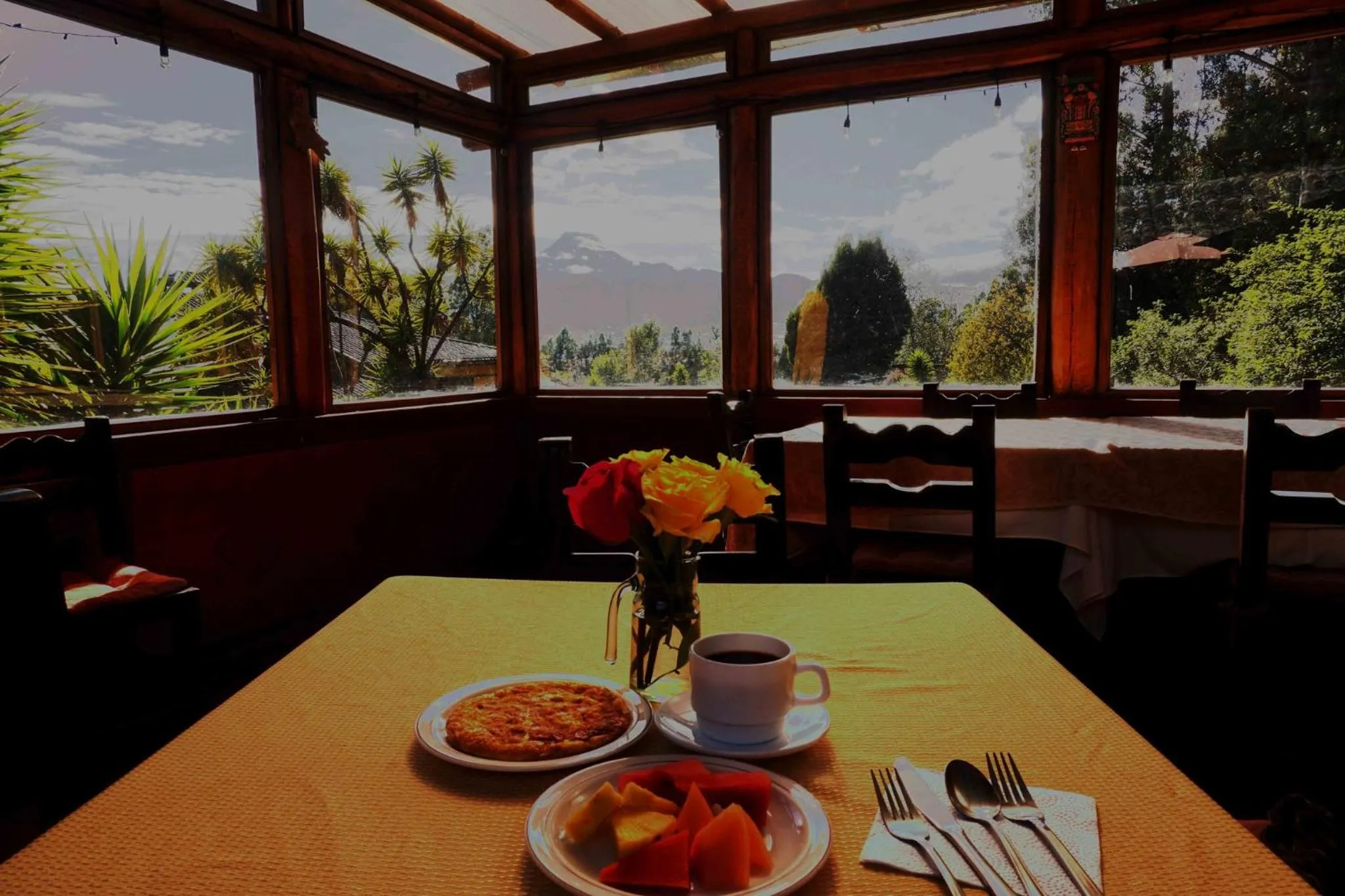 Food and drinks in Hacienda Hostería San Luis