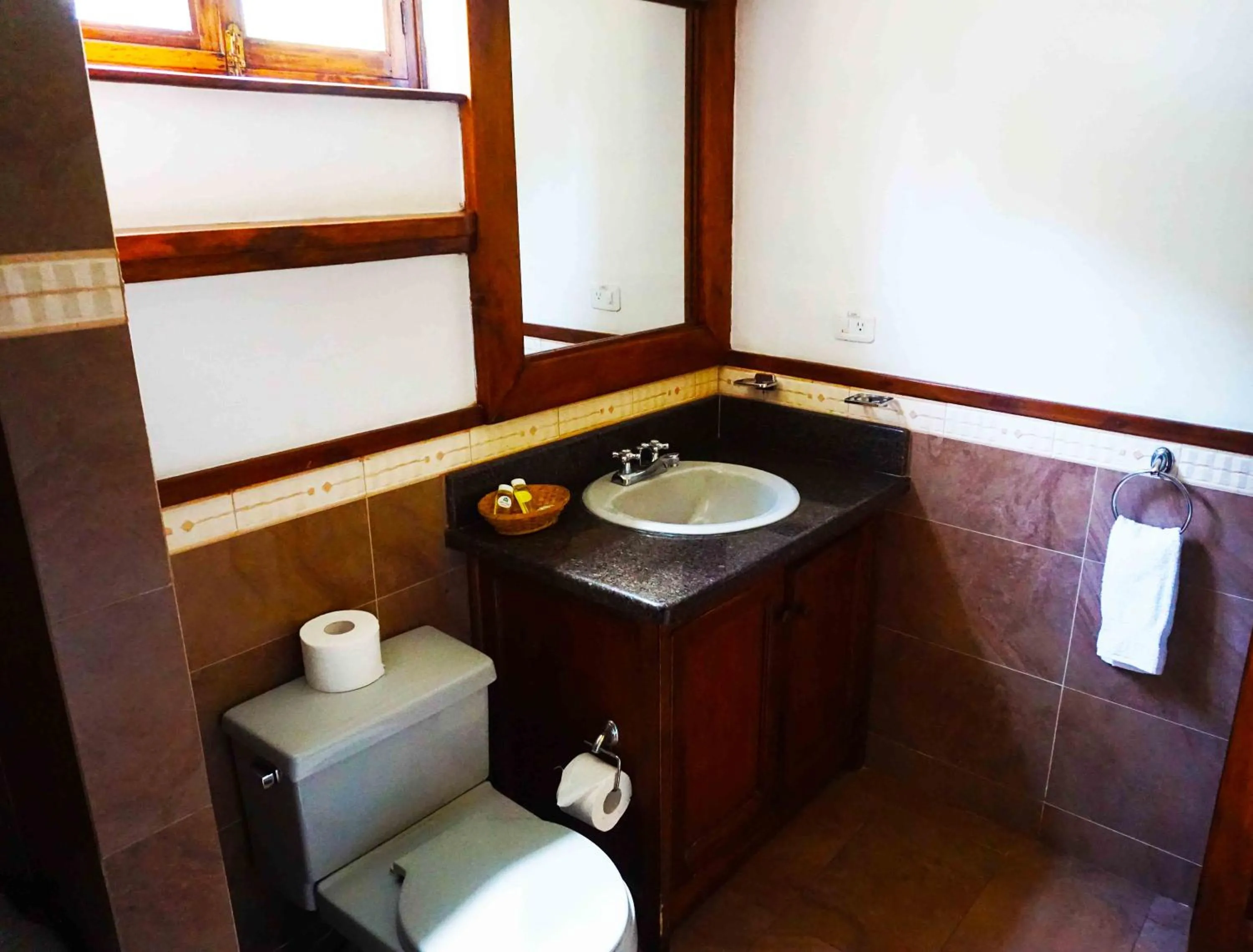 Toilet in Hacienda Hostería San Luis