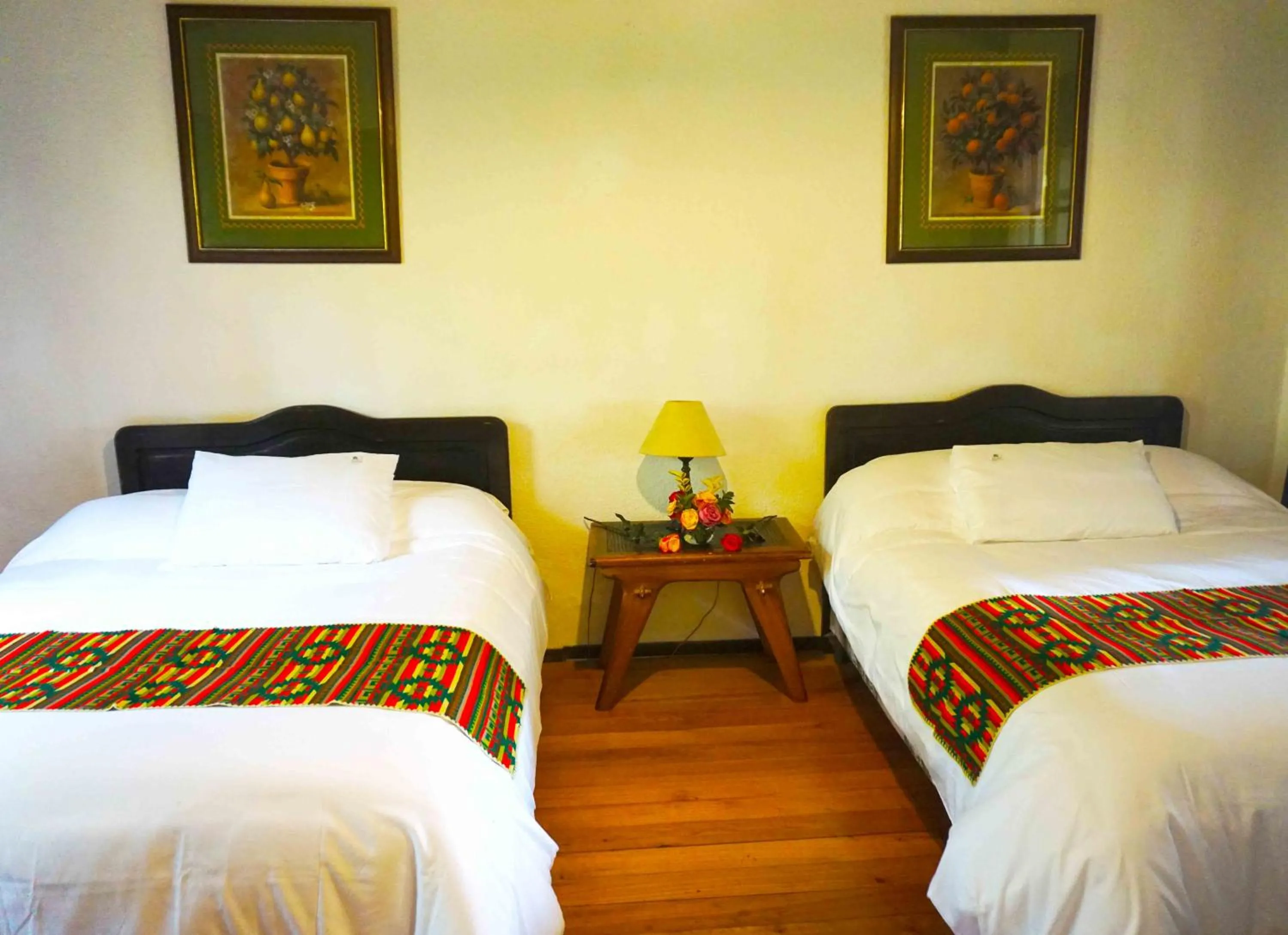 Bed in Hacienda Hostería San Luis