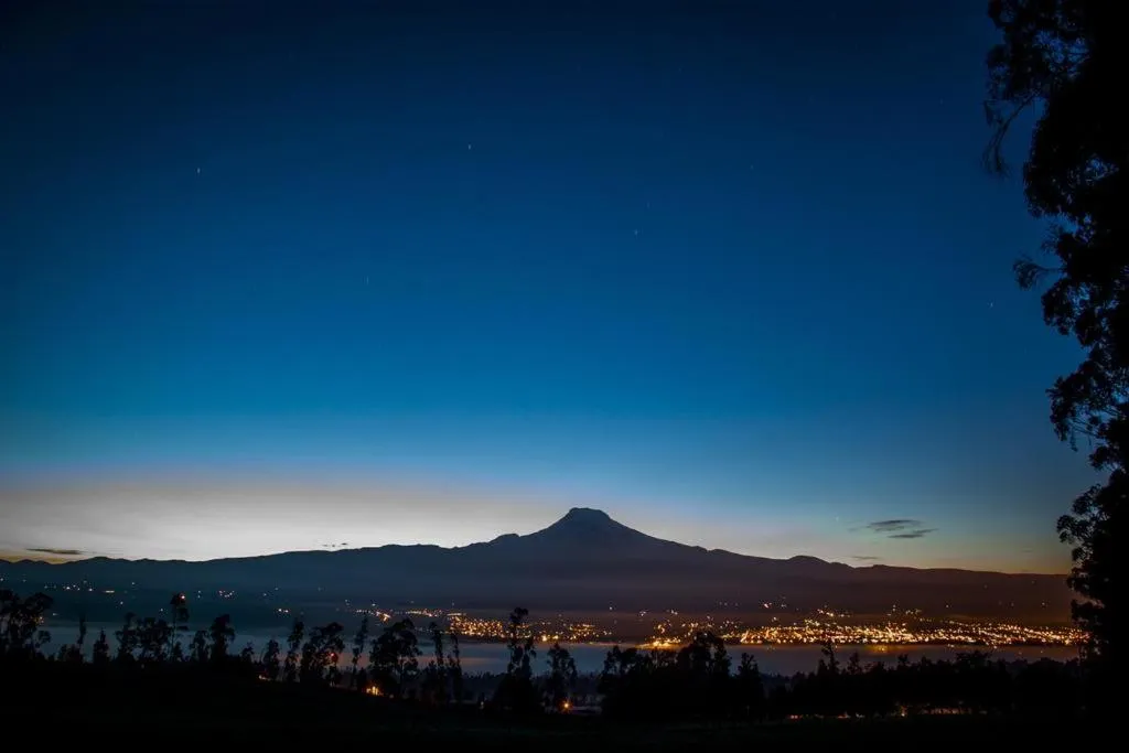 Garden view in Hacienda Hostería San Luis