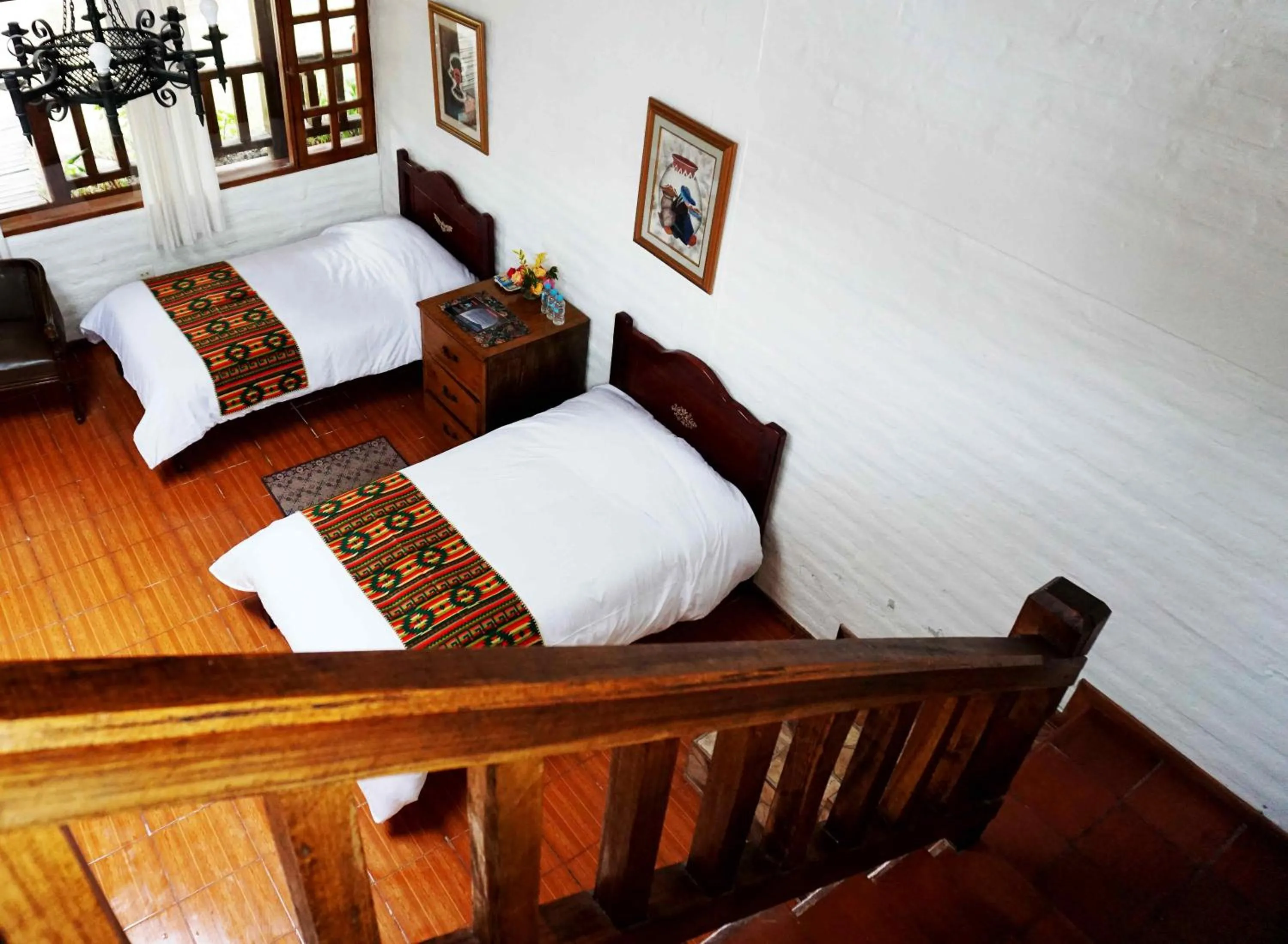 Bed in Hacienda Hostería San Luis