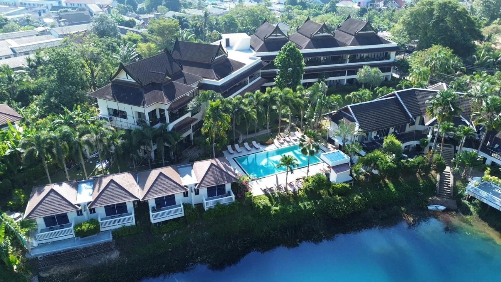 Property building in Serenity Lakeside Resort