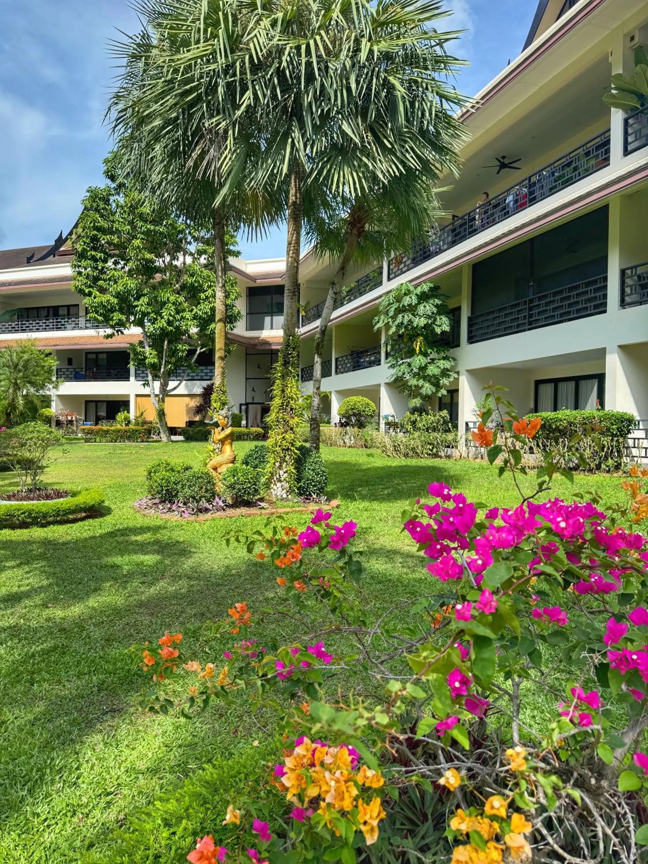 Garden in Serenity Lakeside Resort