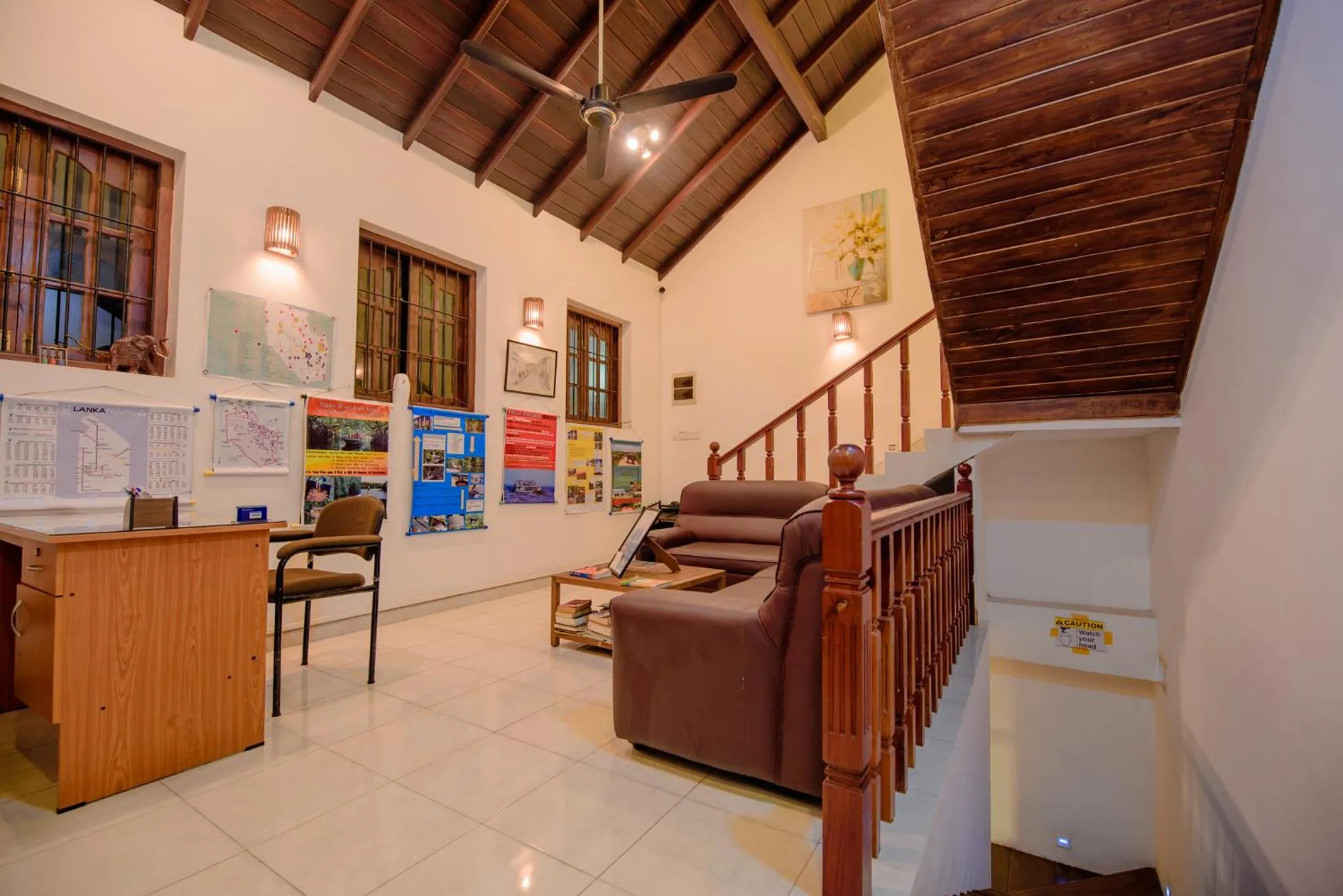 Lobby or reception in Muhsin Villa - Galle Fort
