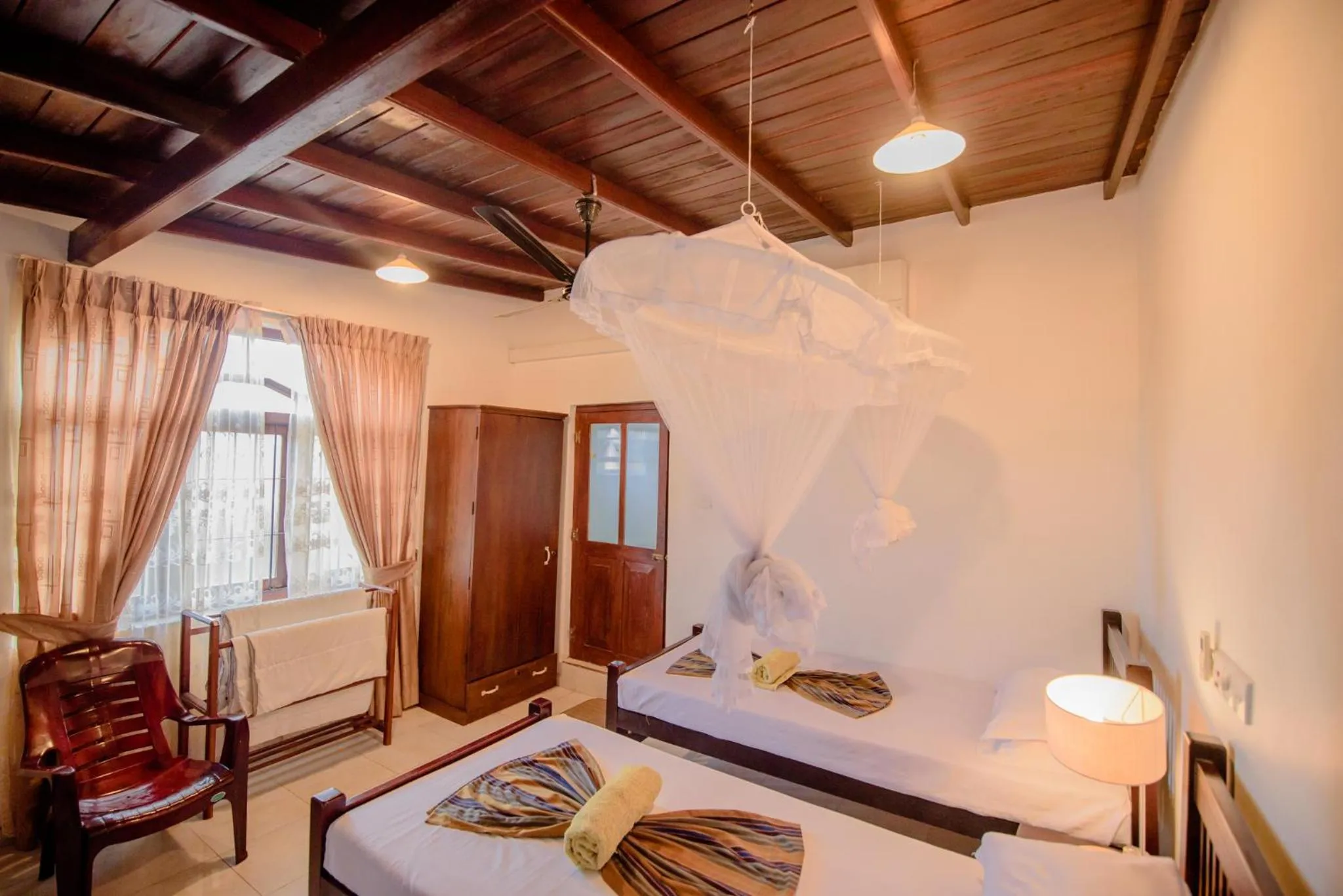 Bedroom, Bed in Muhsin Villa - Galle Fort