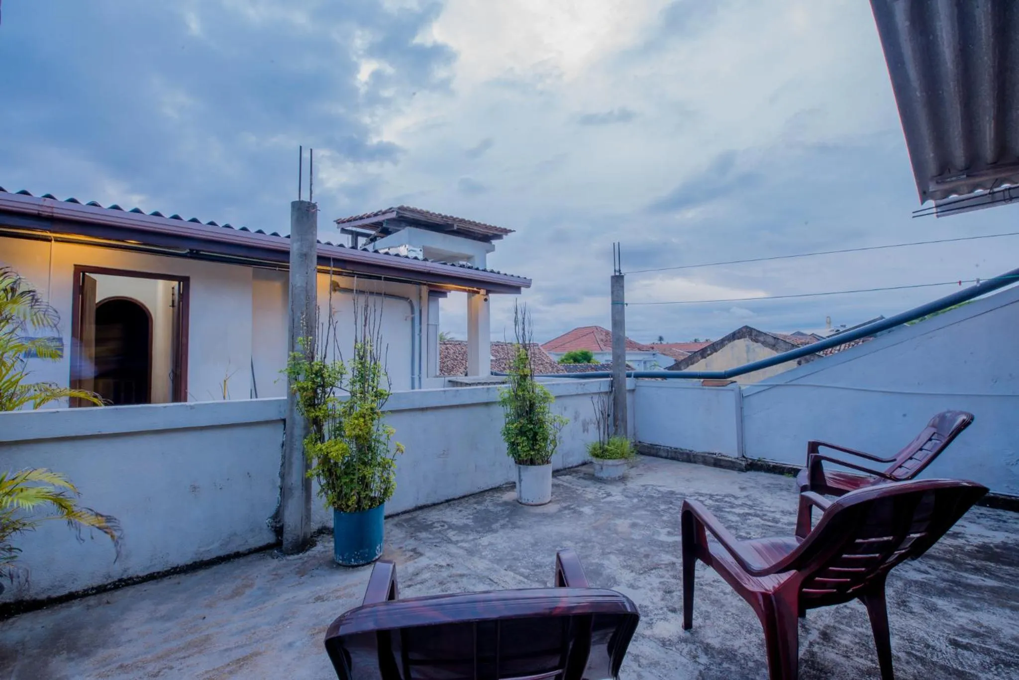 Balcony/Terrace in Muhsin Villa - Galle Fort