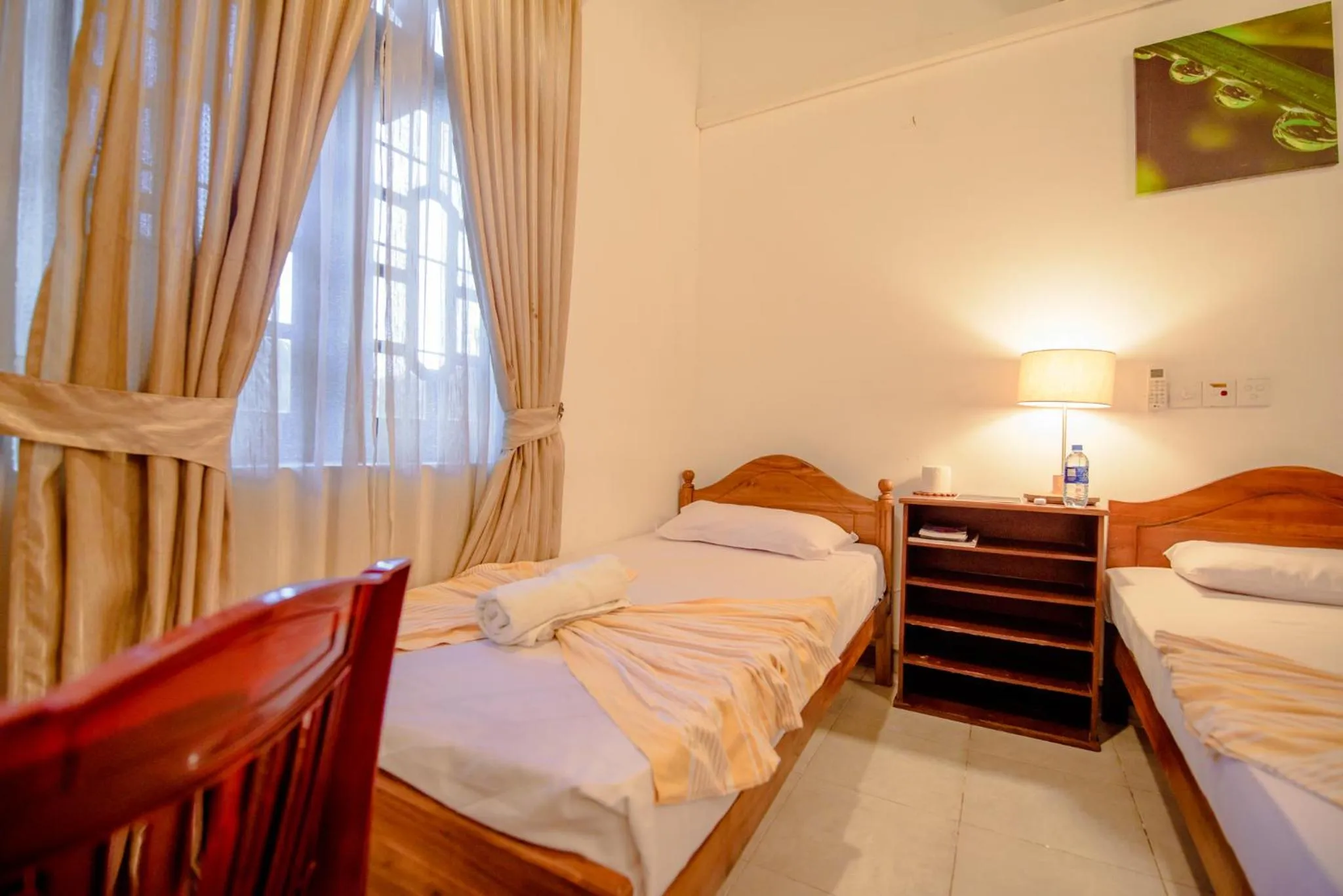 Bedroom, Bed in Muhsin Villa - Galle Fort