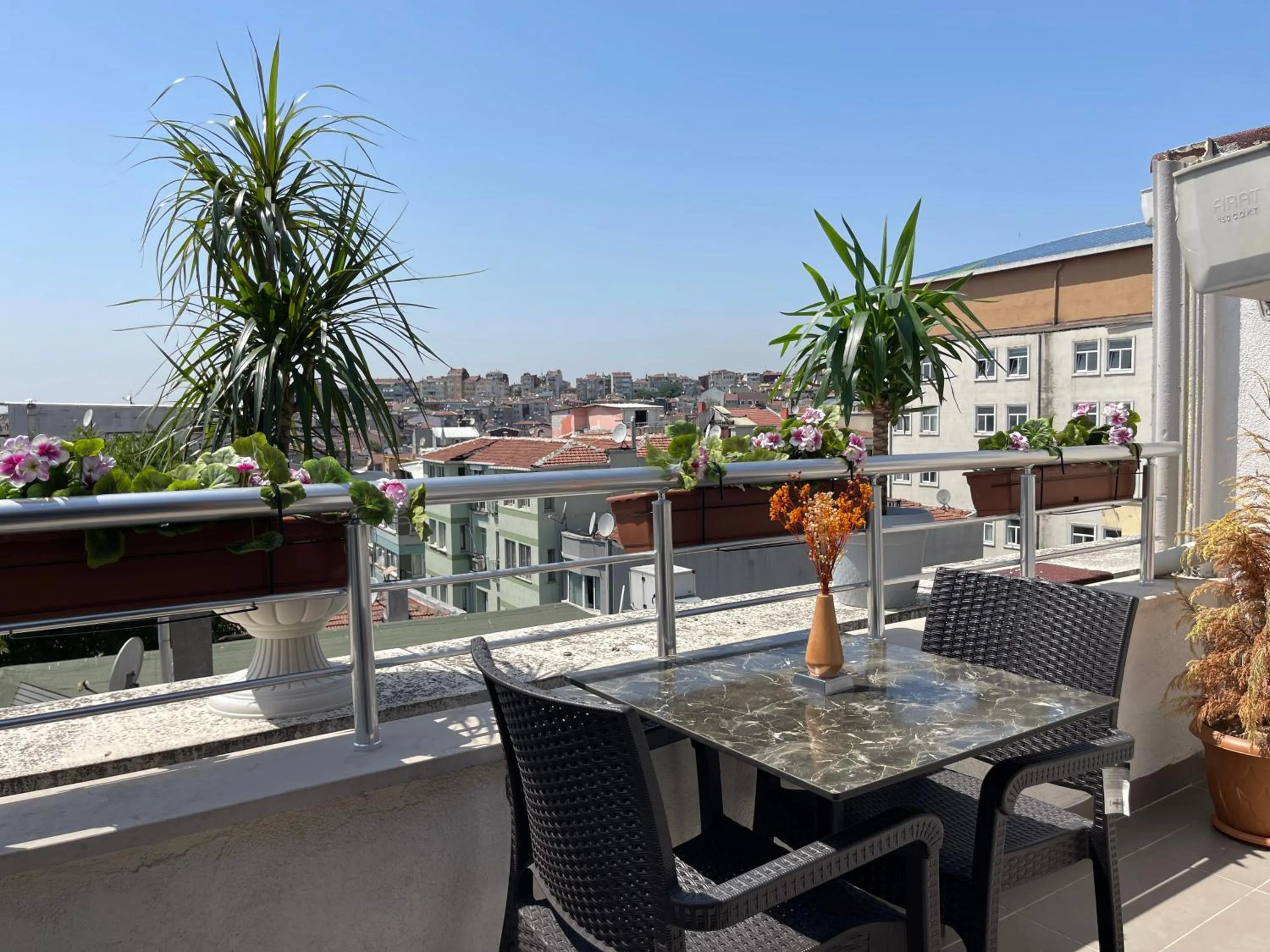 Patio in Elegance Suites