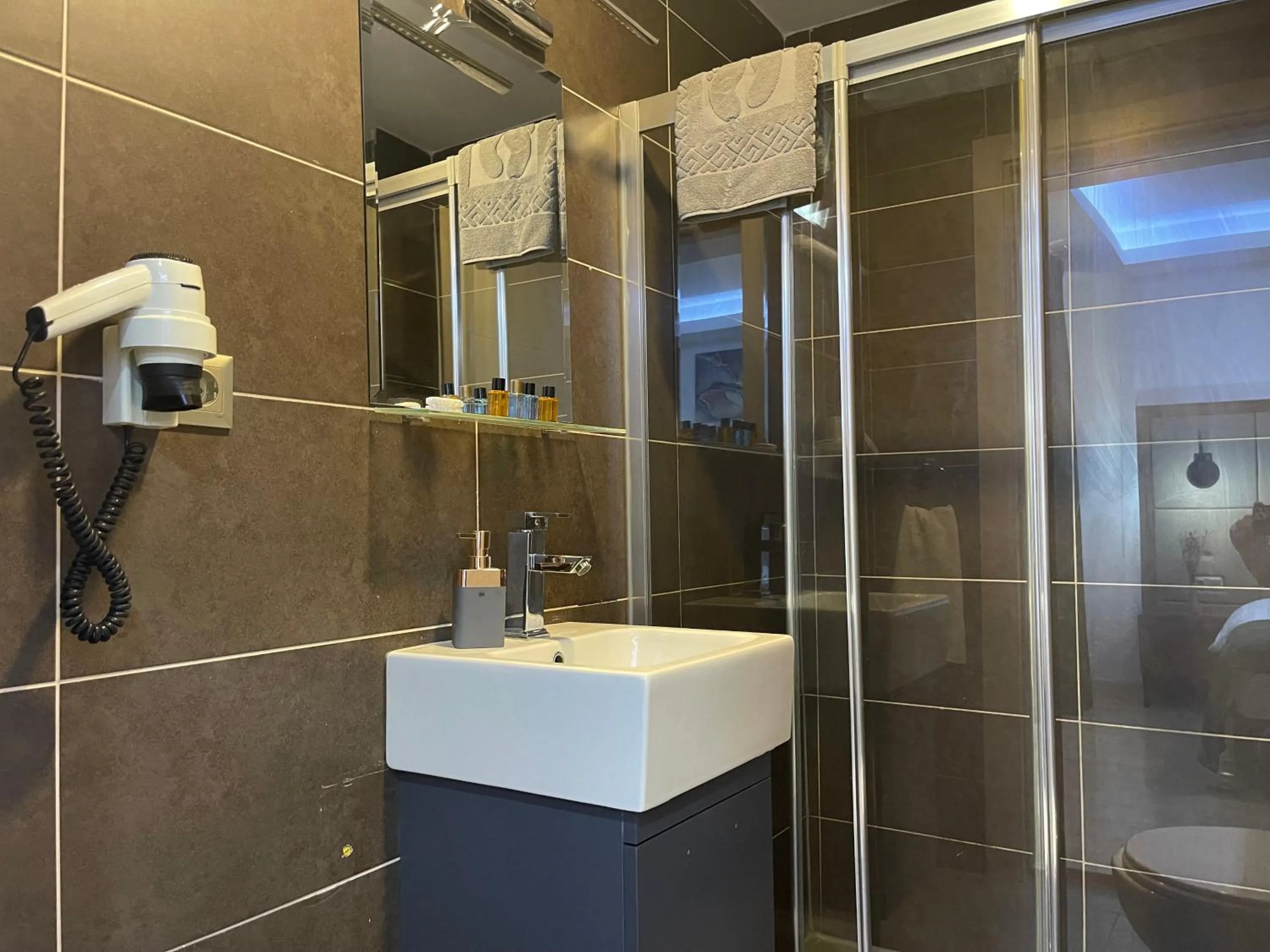 Shower in Elegance Suites