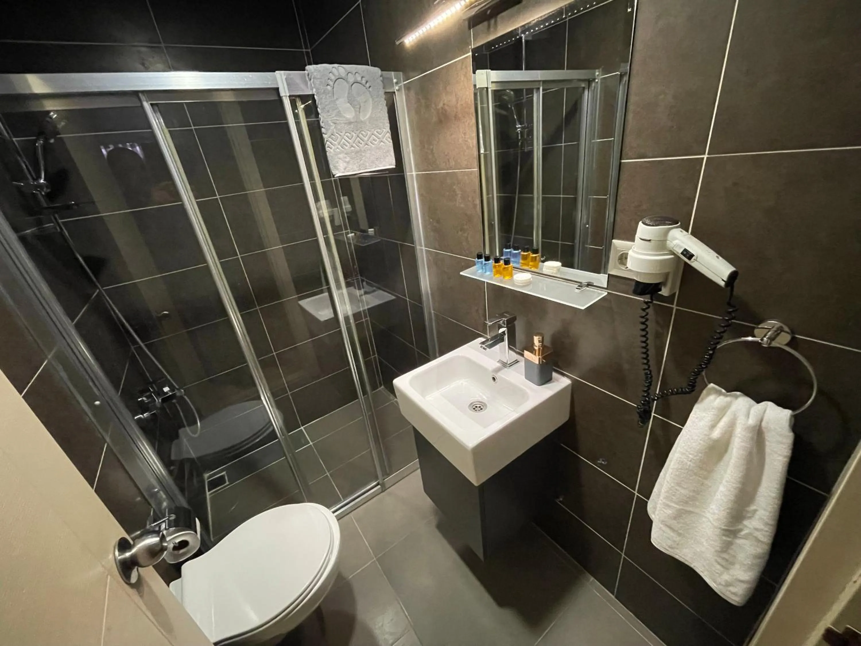 Shower in Elegance Suites